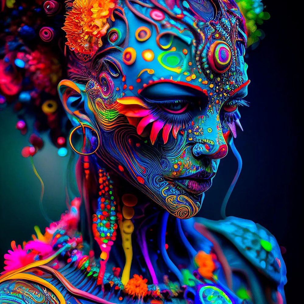 Neon Psy Vibes  NFT on Algorand
