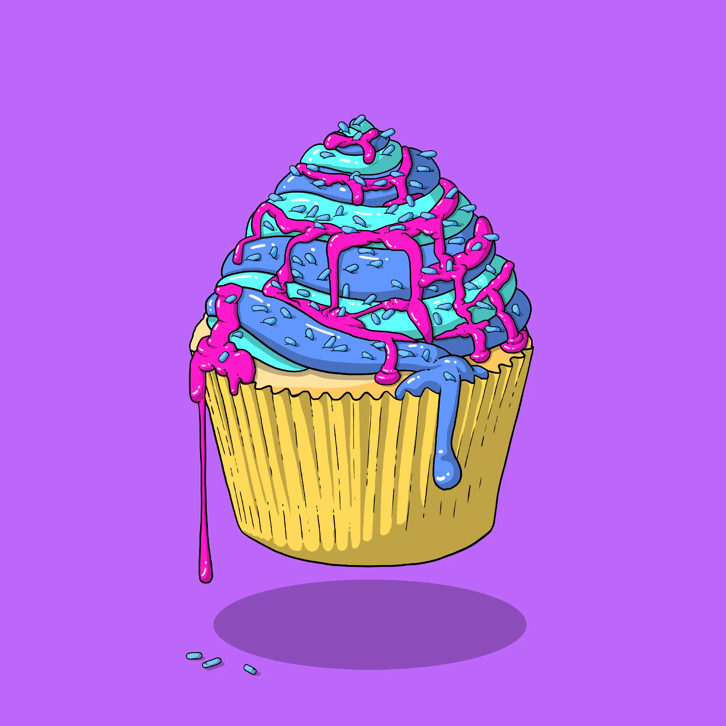 Cupcakes #52 NFT on Algorand