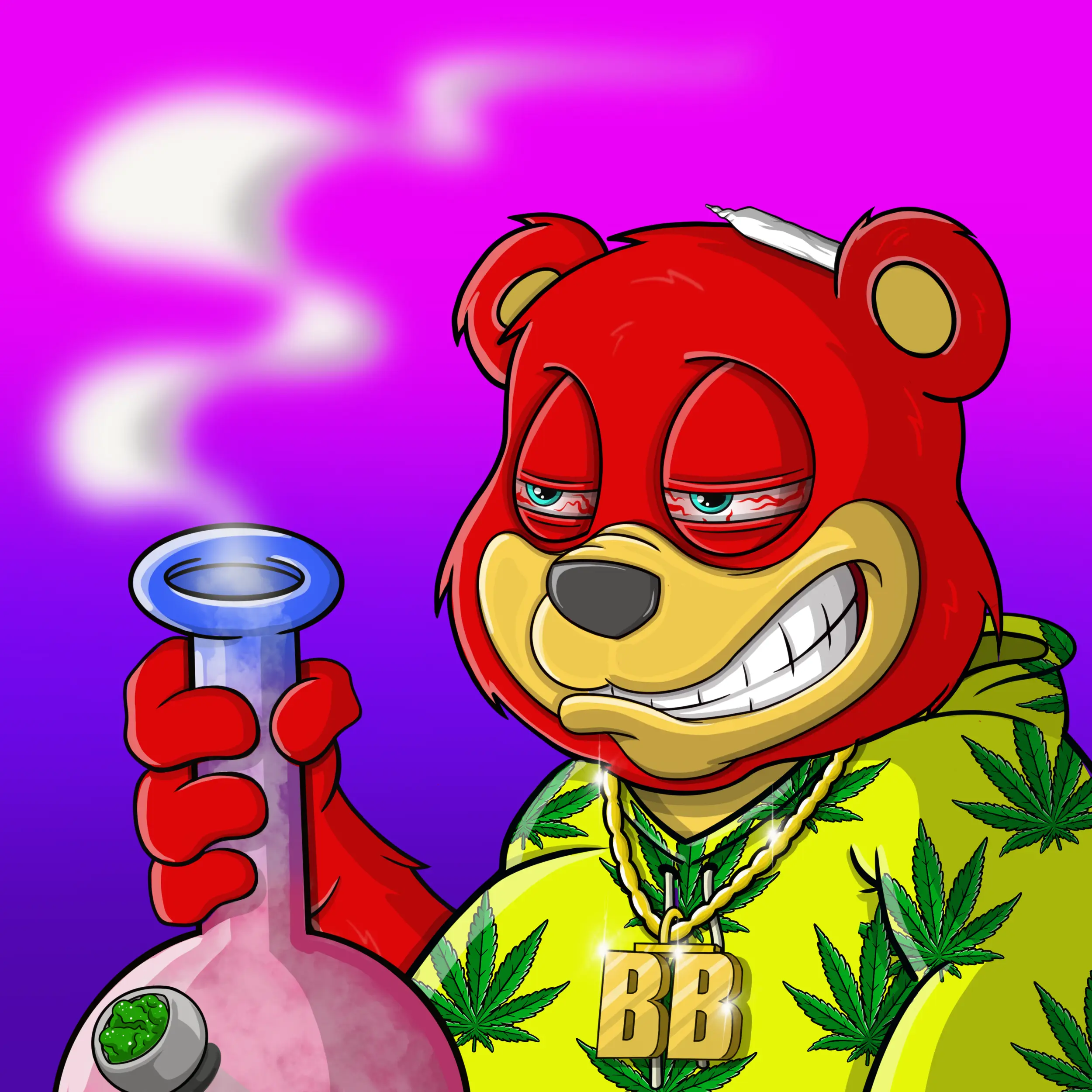 Burnin Bears #1940 NFT on Algorand