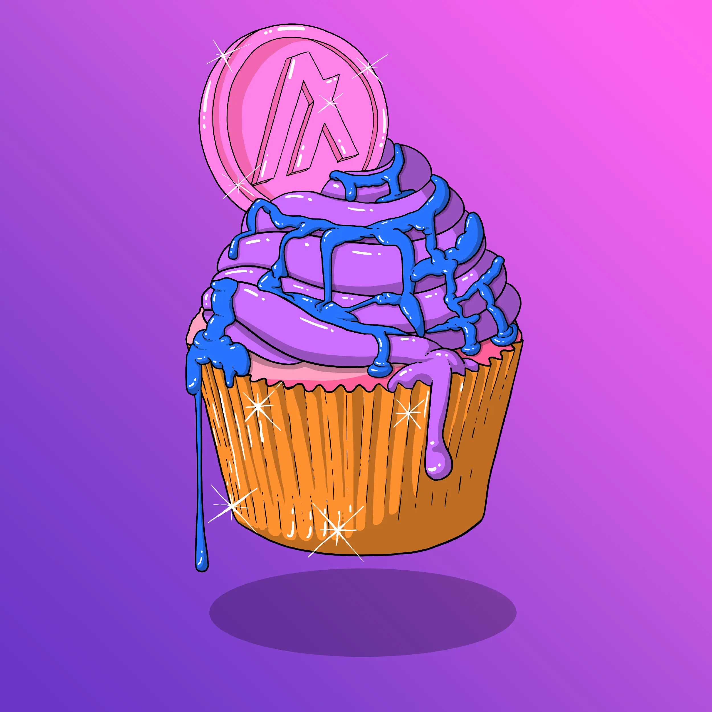 Cupcakes #12 NFT on Algorand