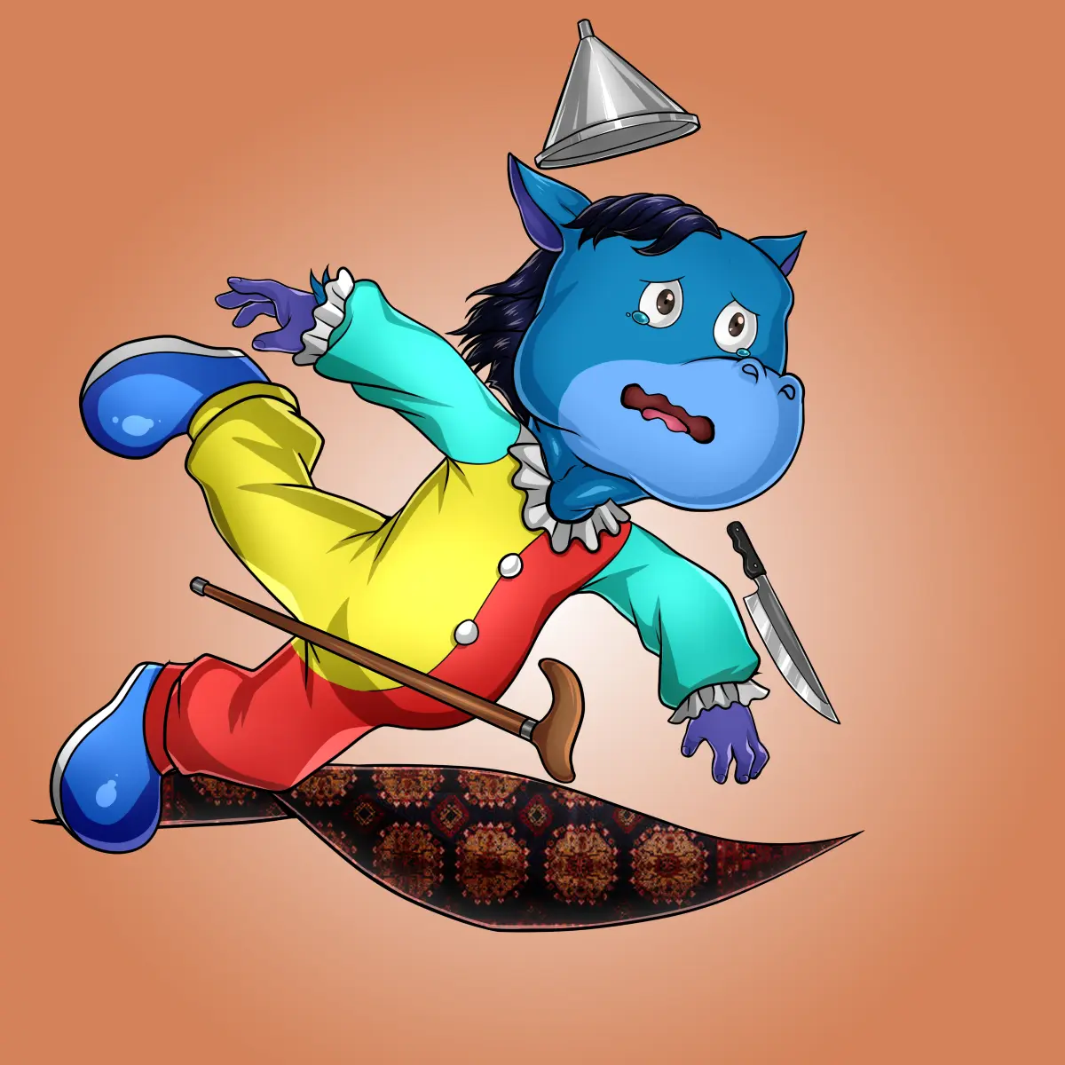 Rug Friends  #3166 NFT on Algorand