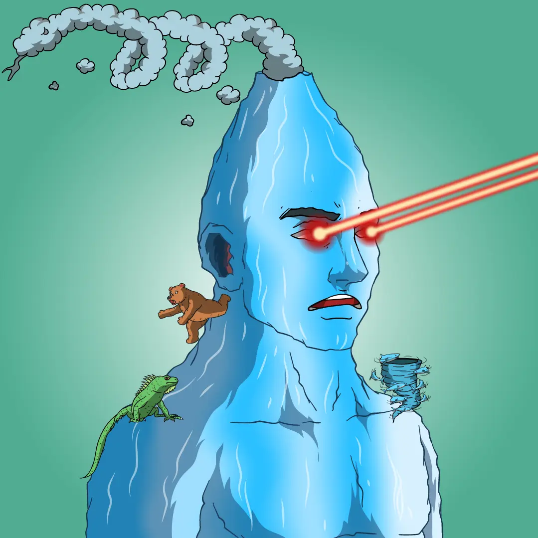 Volcano Boyz #992 NFT on Algorand