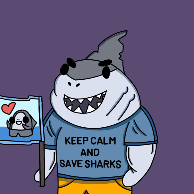 AlgoShark Sharky #15 - Keep NFT on Algorand