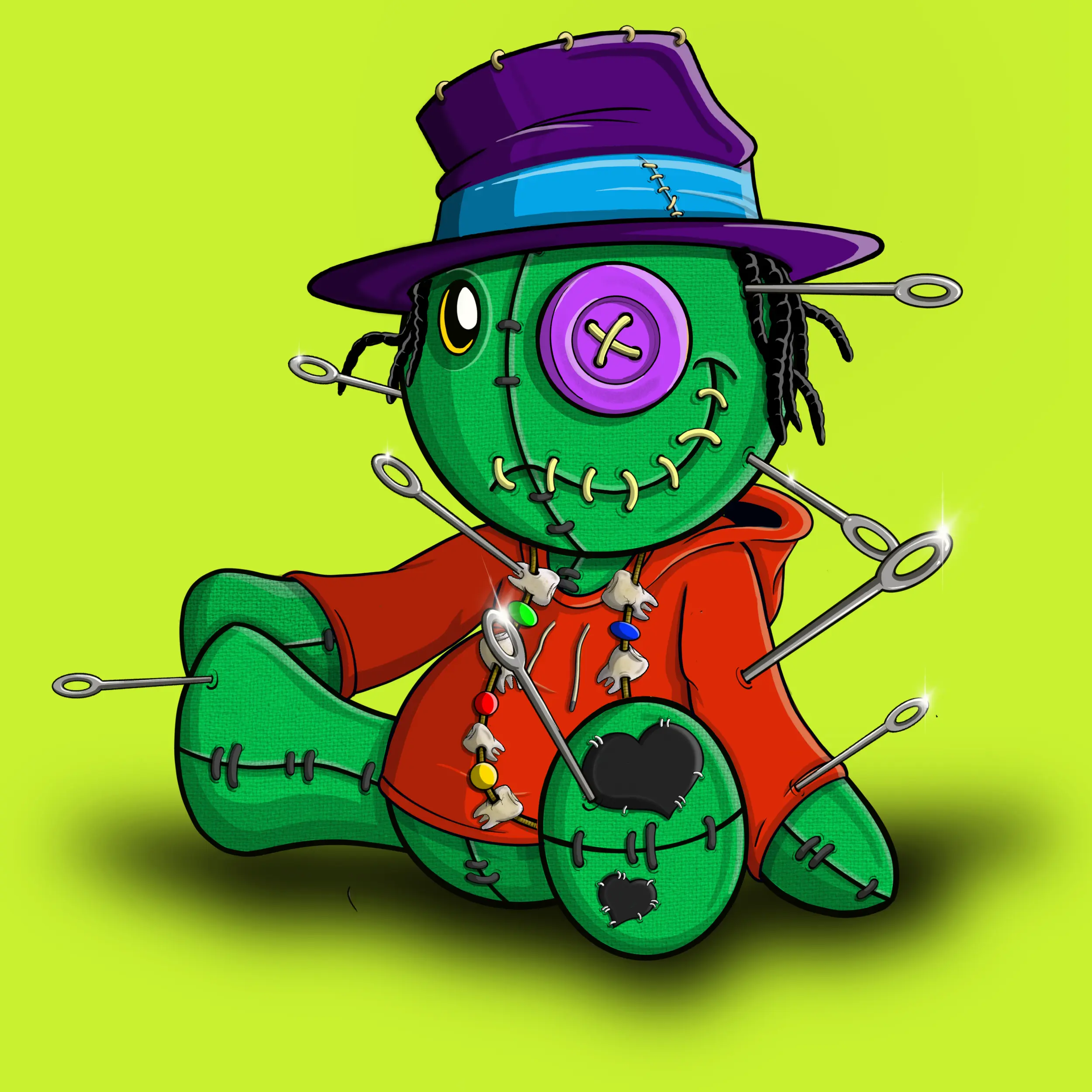 Trippy Stitch #968 NFT on Algorand