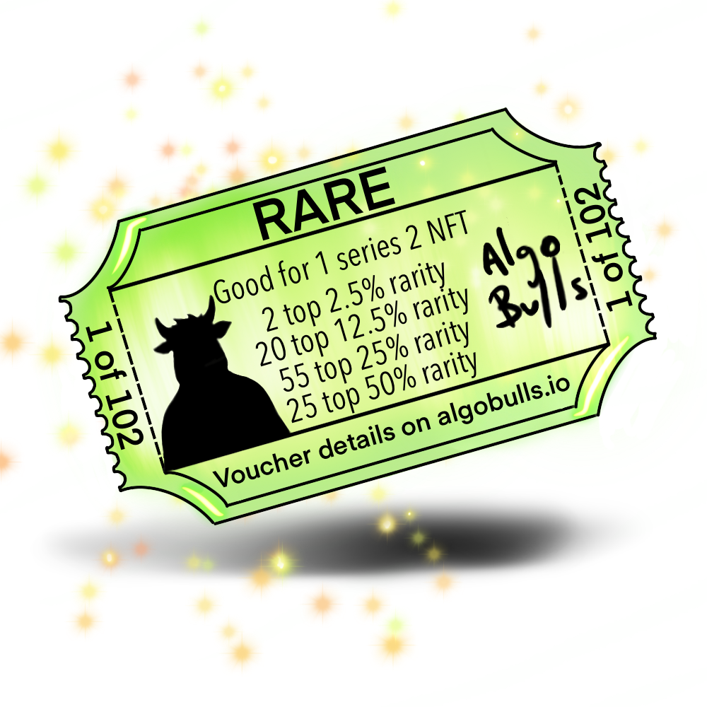 Algo Bulls Voucher - RARE NFT on Algorand