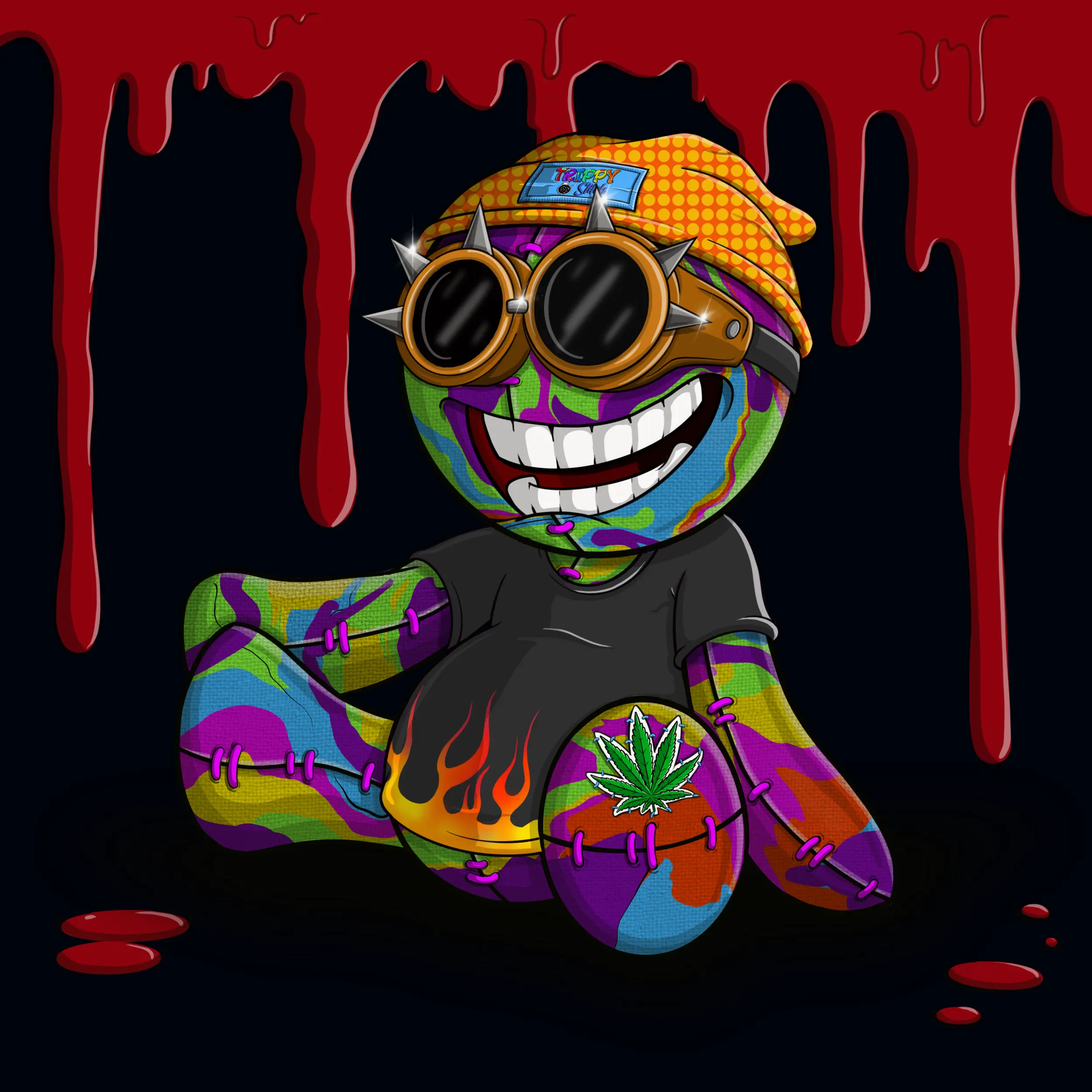 Trippy Stitch #682 NFT on Algorand