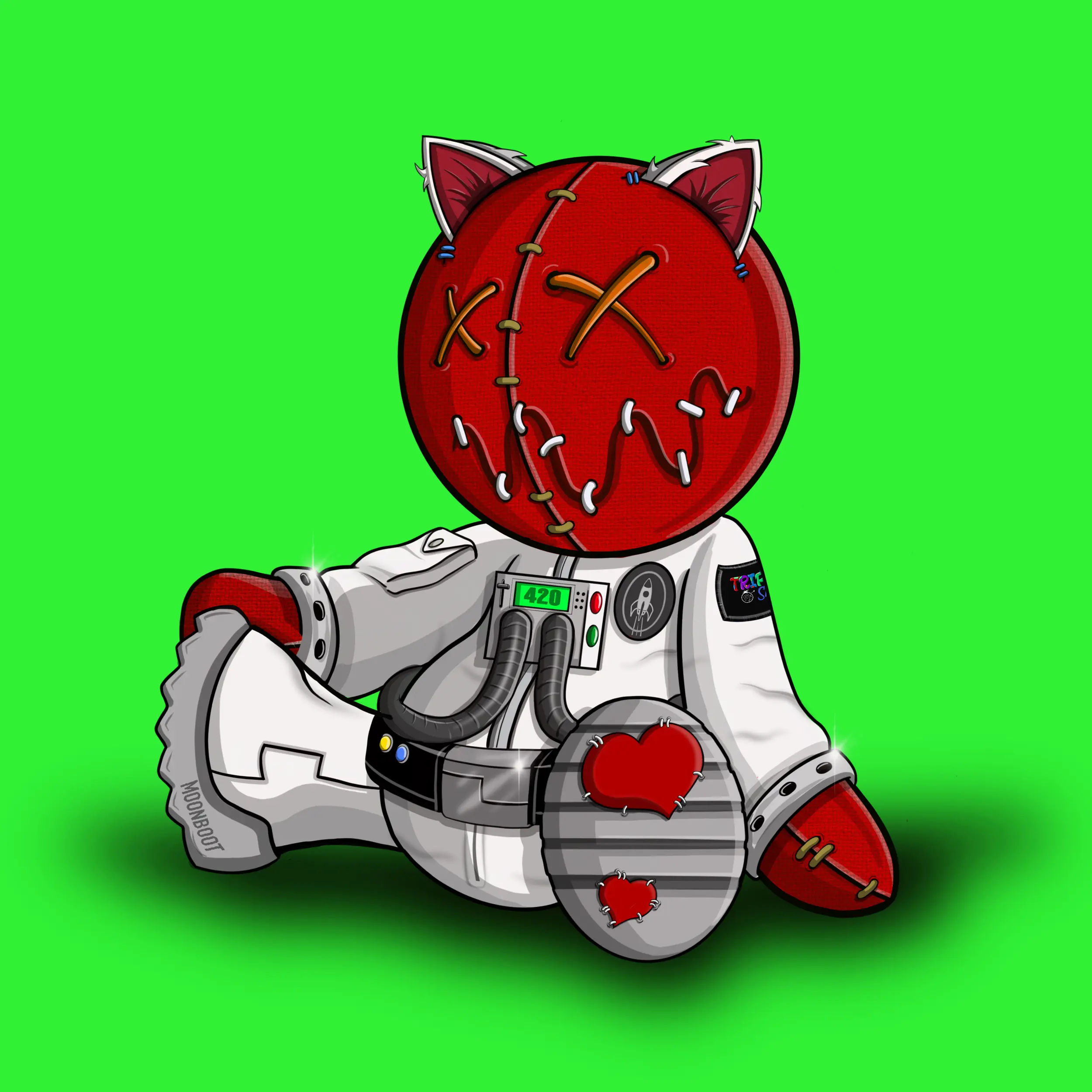 Trippy Stitch #772 NFT on Algorand