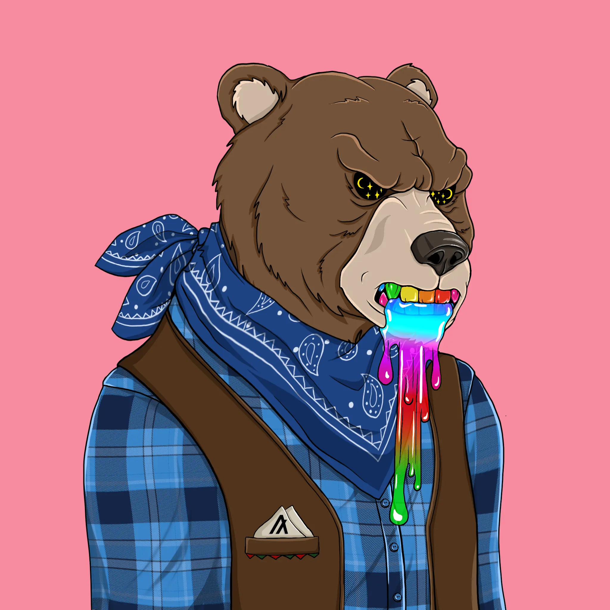 Mad Bears #2158 NFT on Algorand