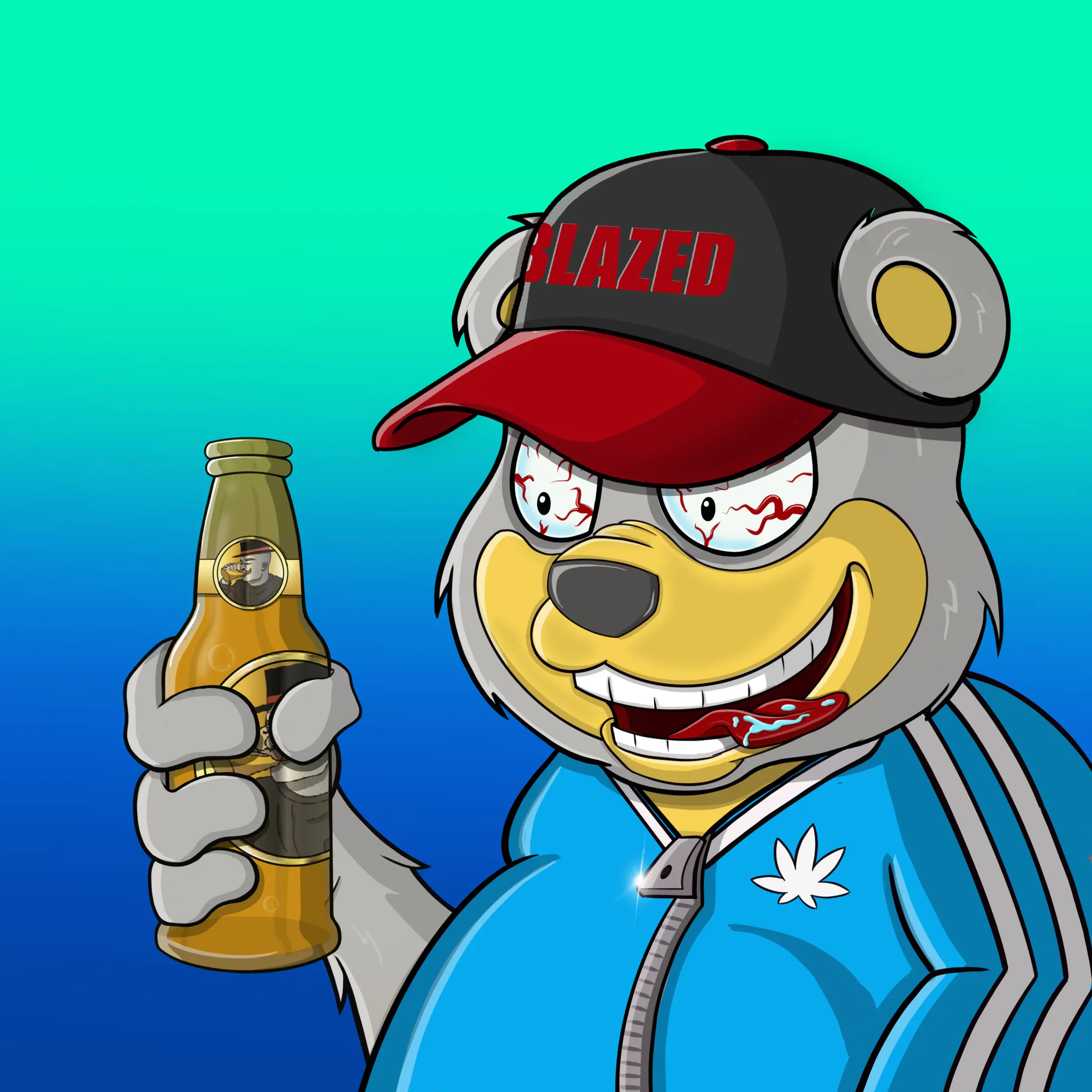 Burnin Bears #1843 NFT on Algorand