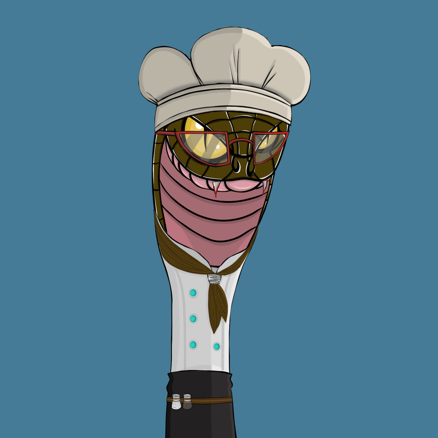 The Snake Cartel #60 NFT on Algorand