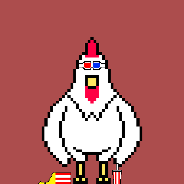 An image of Pixel Chicken #12