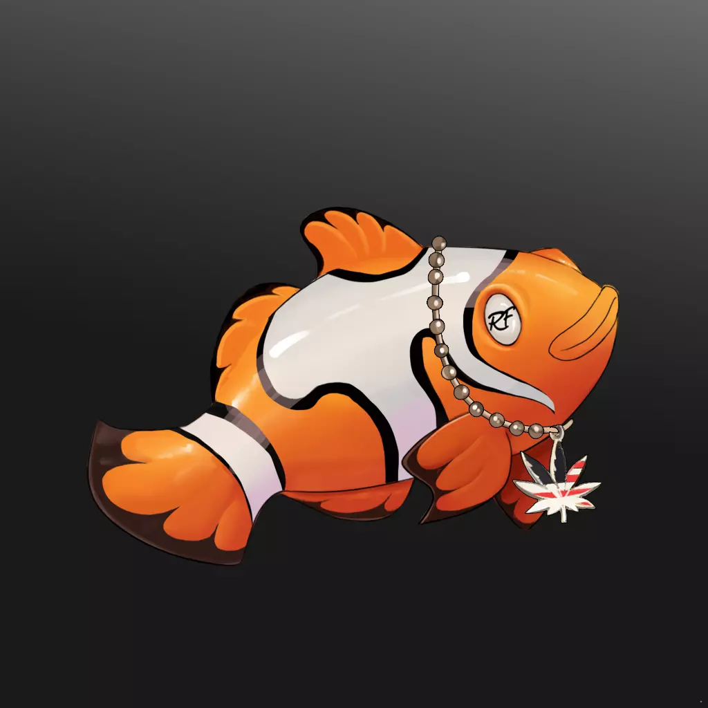 Clown Fish #230 NFT on Algorand