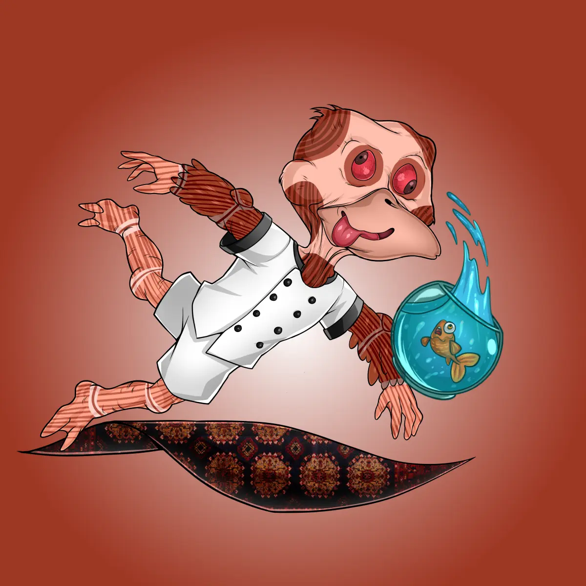 Rug Friends  #694 NFT on Algorand