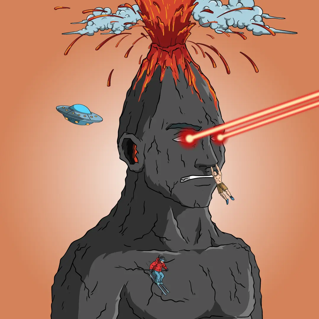 Volcano Boyz #1827 NFT on Algorand