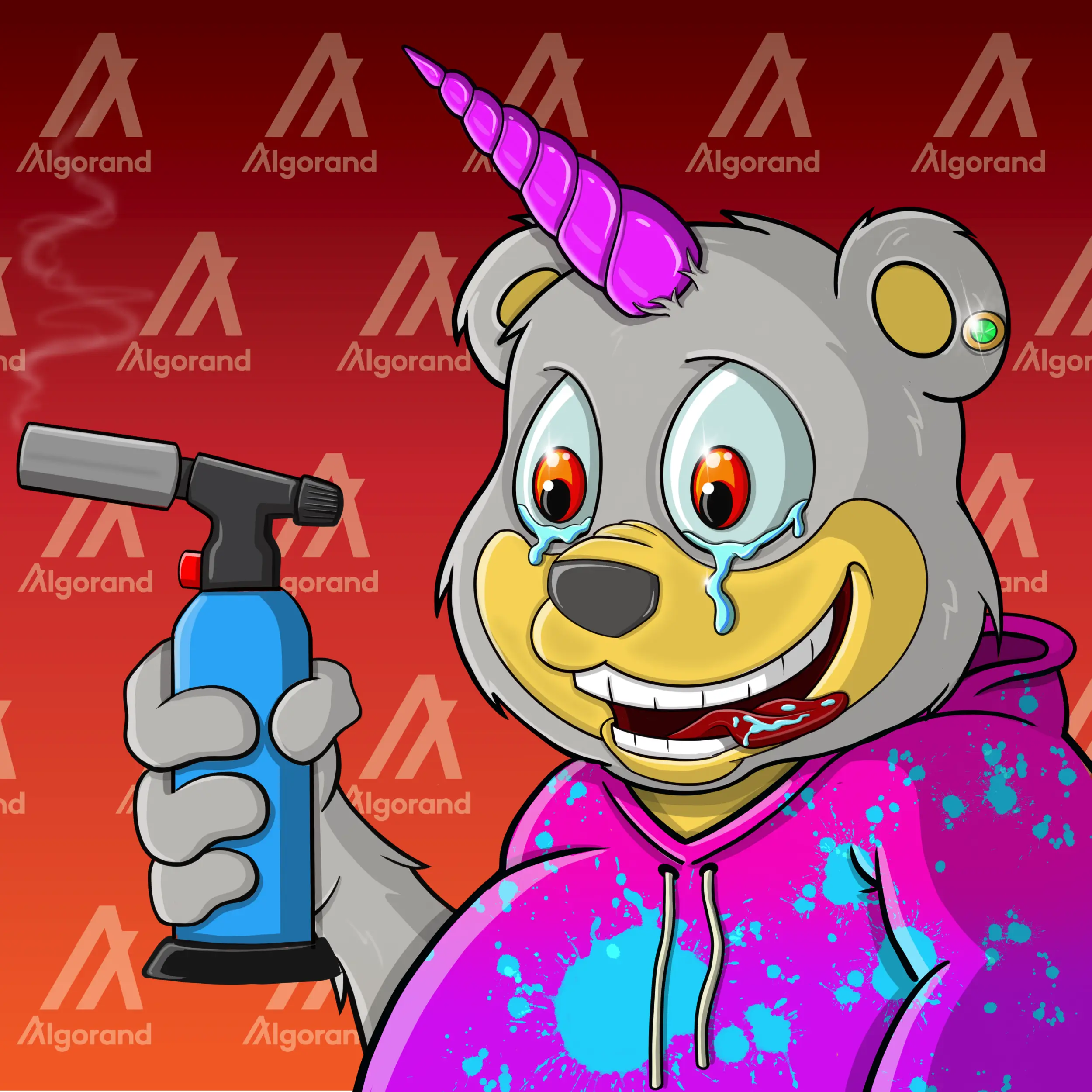 Burnin Bears #774 NFT on Algorand