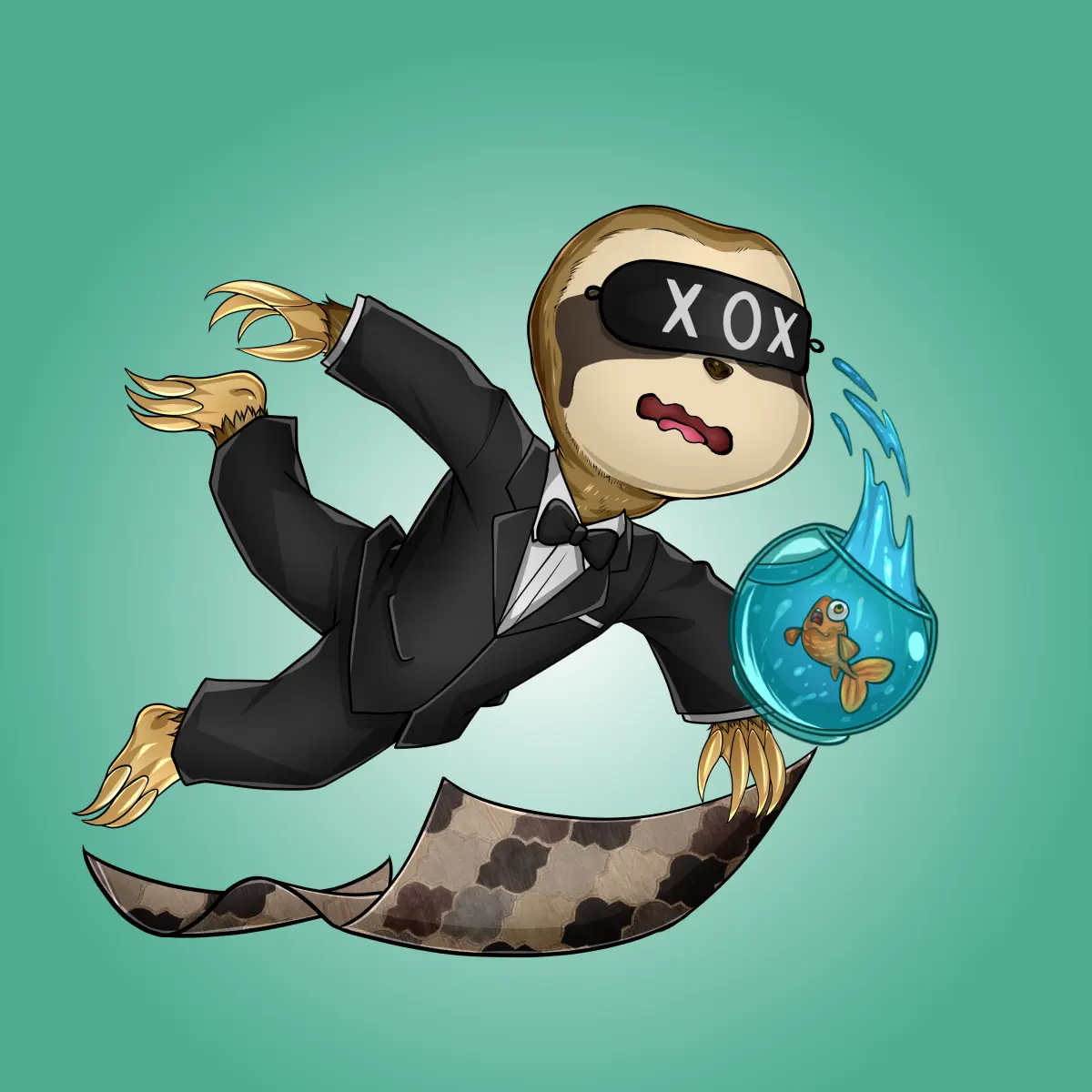 Rug Friends  #3566 NFT on Algorand