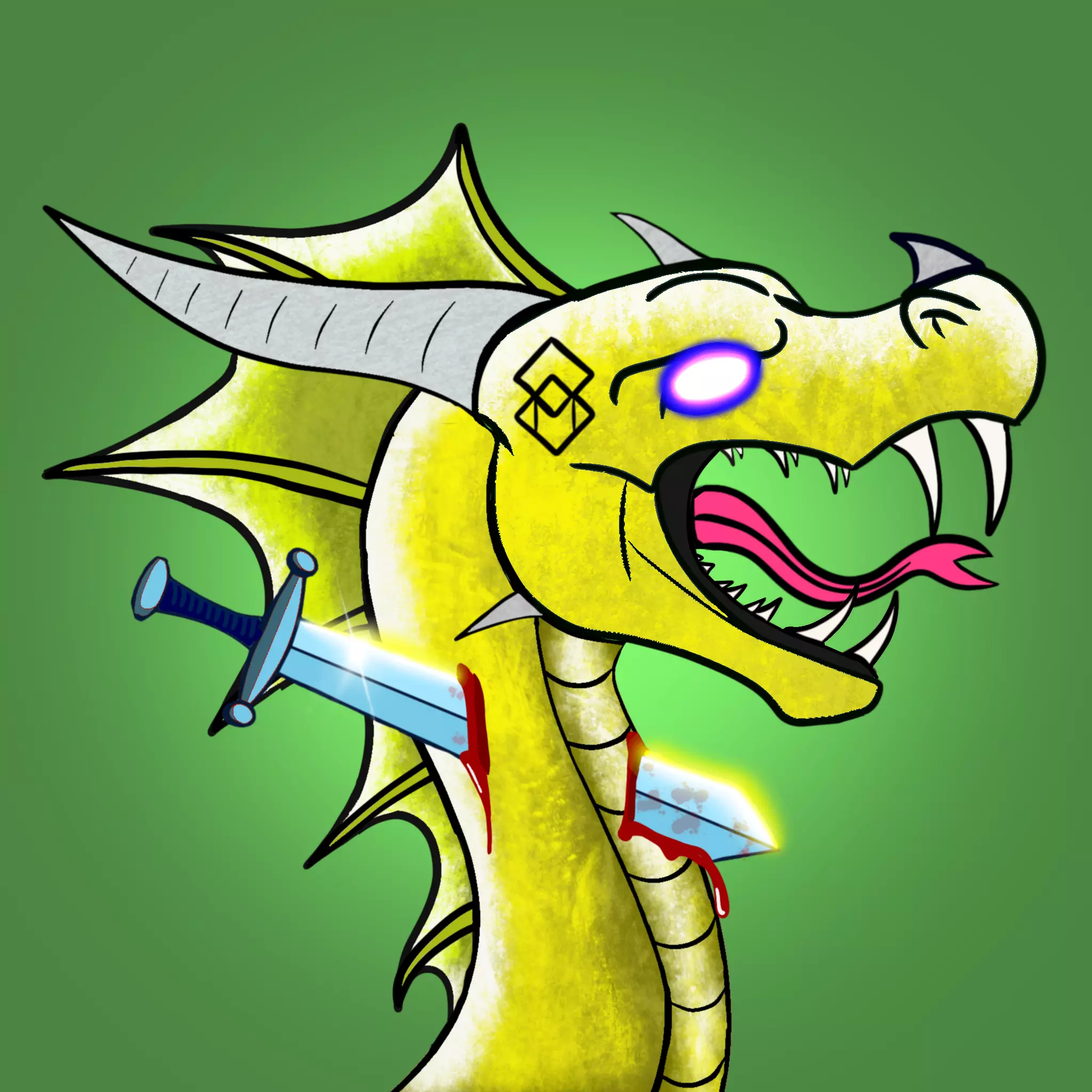 DeFi Dragons #371 NFT on Algorand