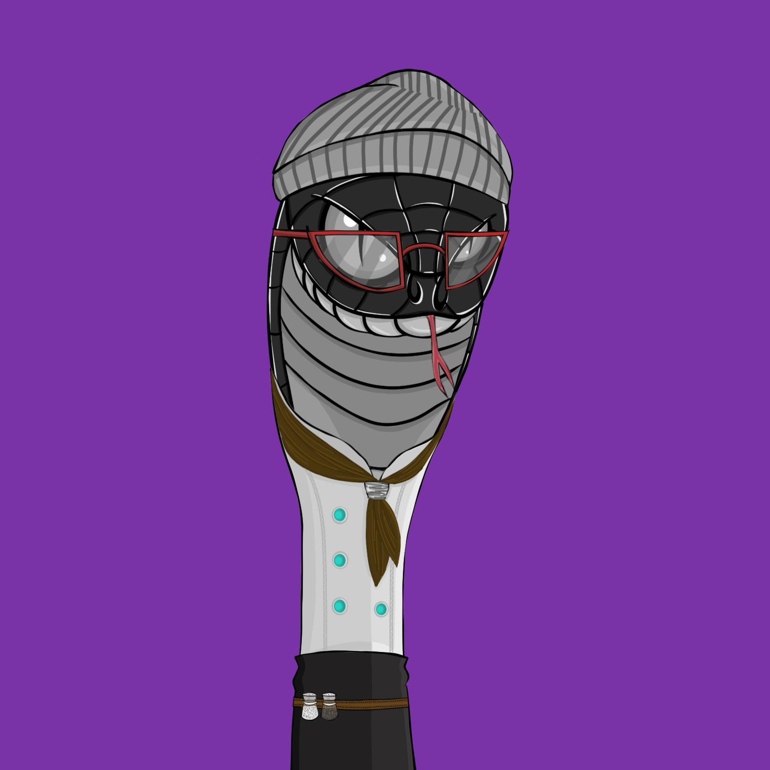 The Snake Cartel #557 NFT on Algorand