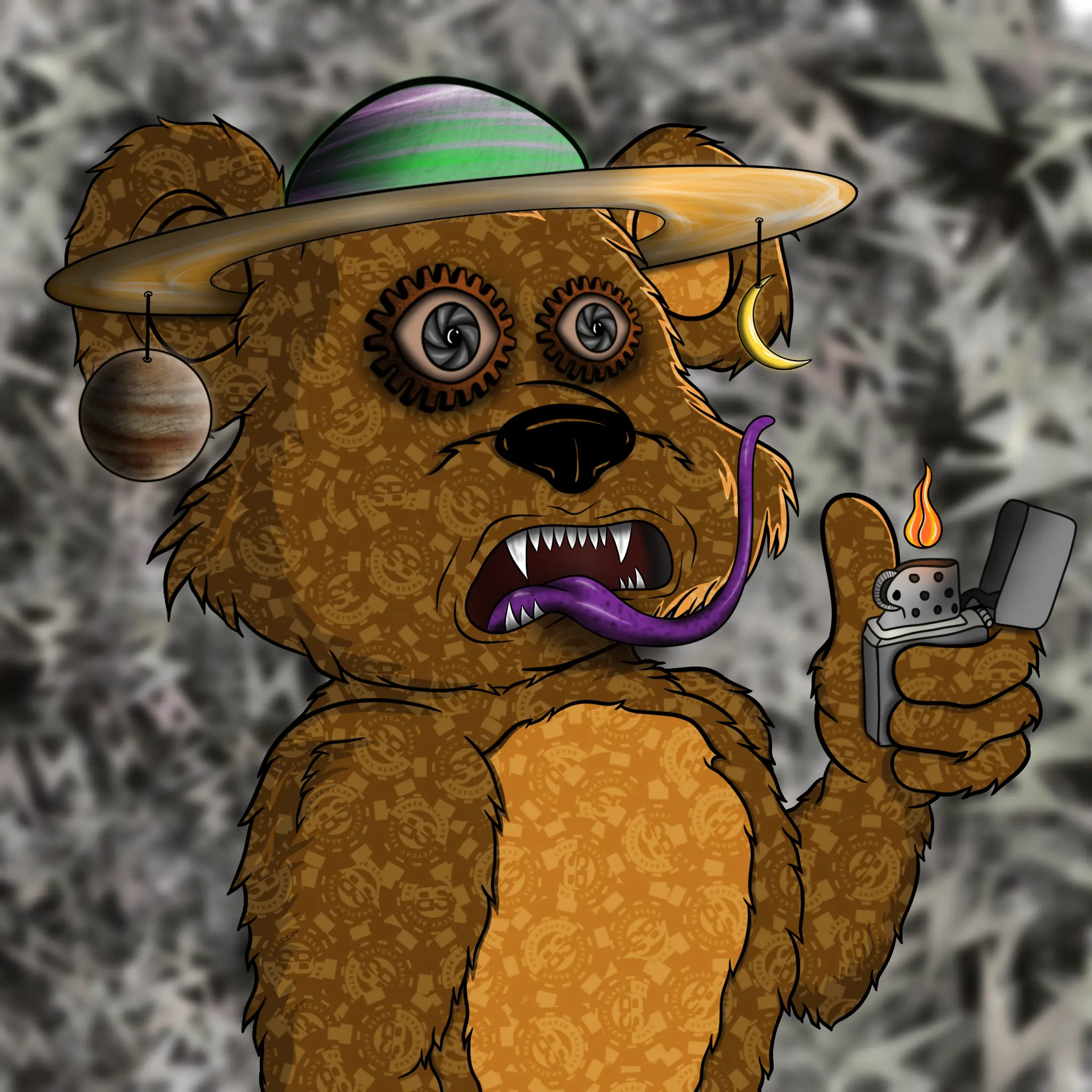 Sketchy Bears Gen2 #462 NFT on Algorand