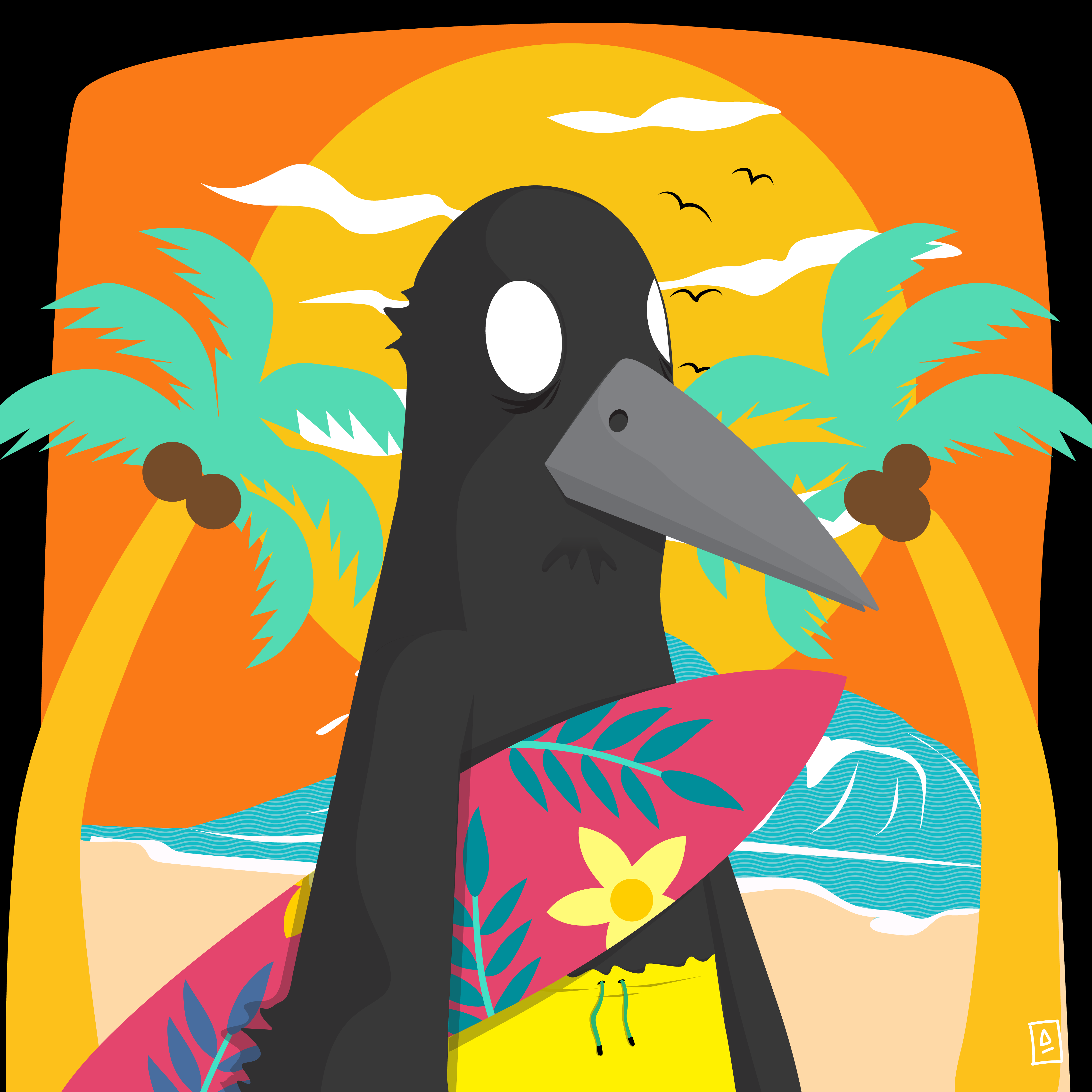 Corvus #402 NFT on Algorand