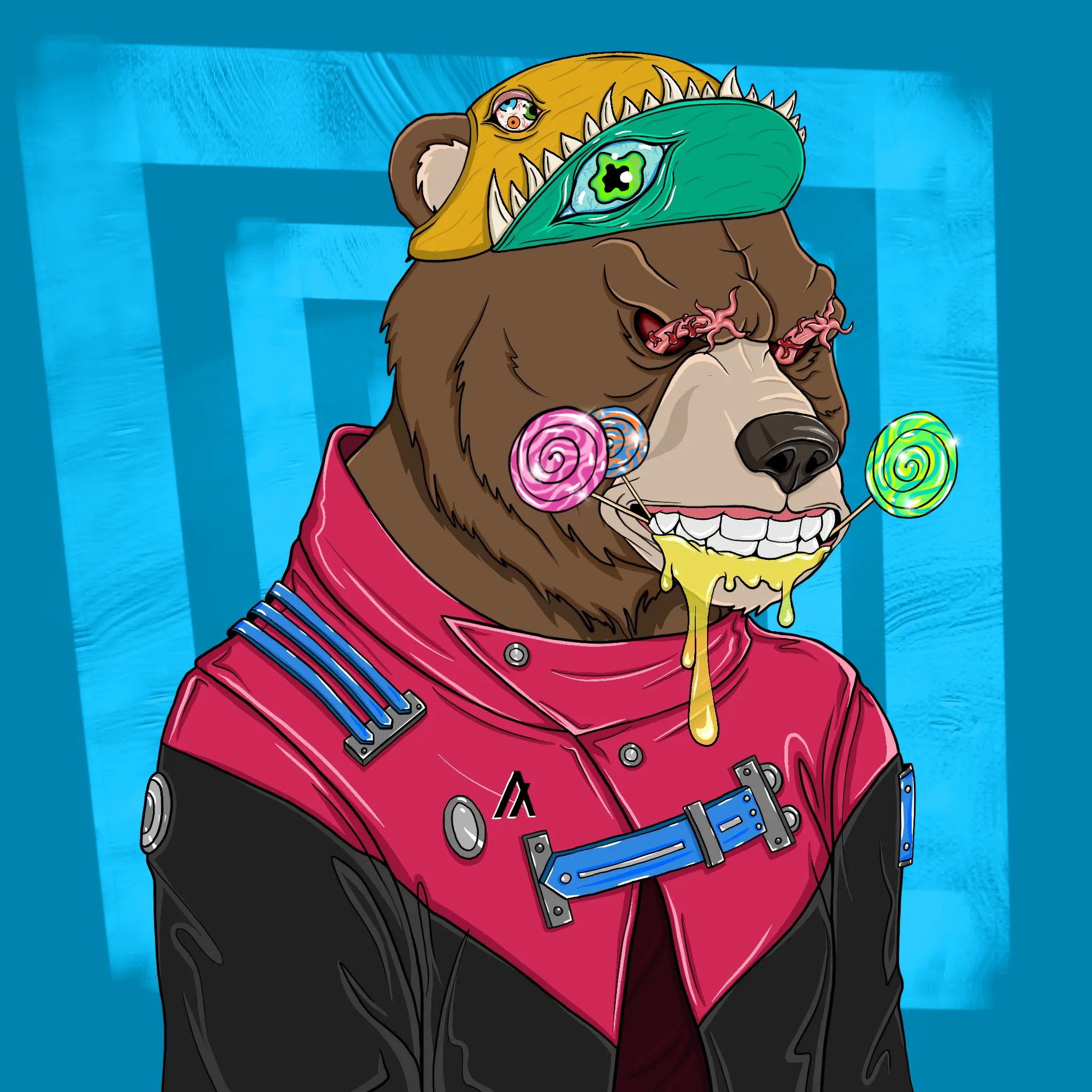 Mad Bears #1574 NFT on Algorand