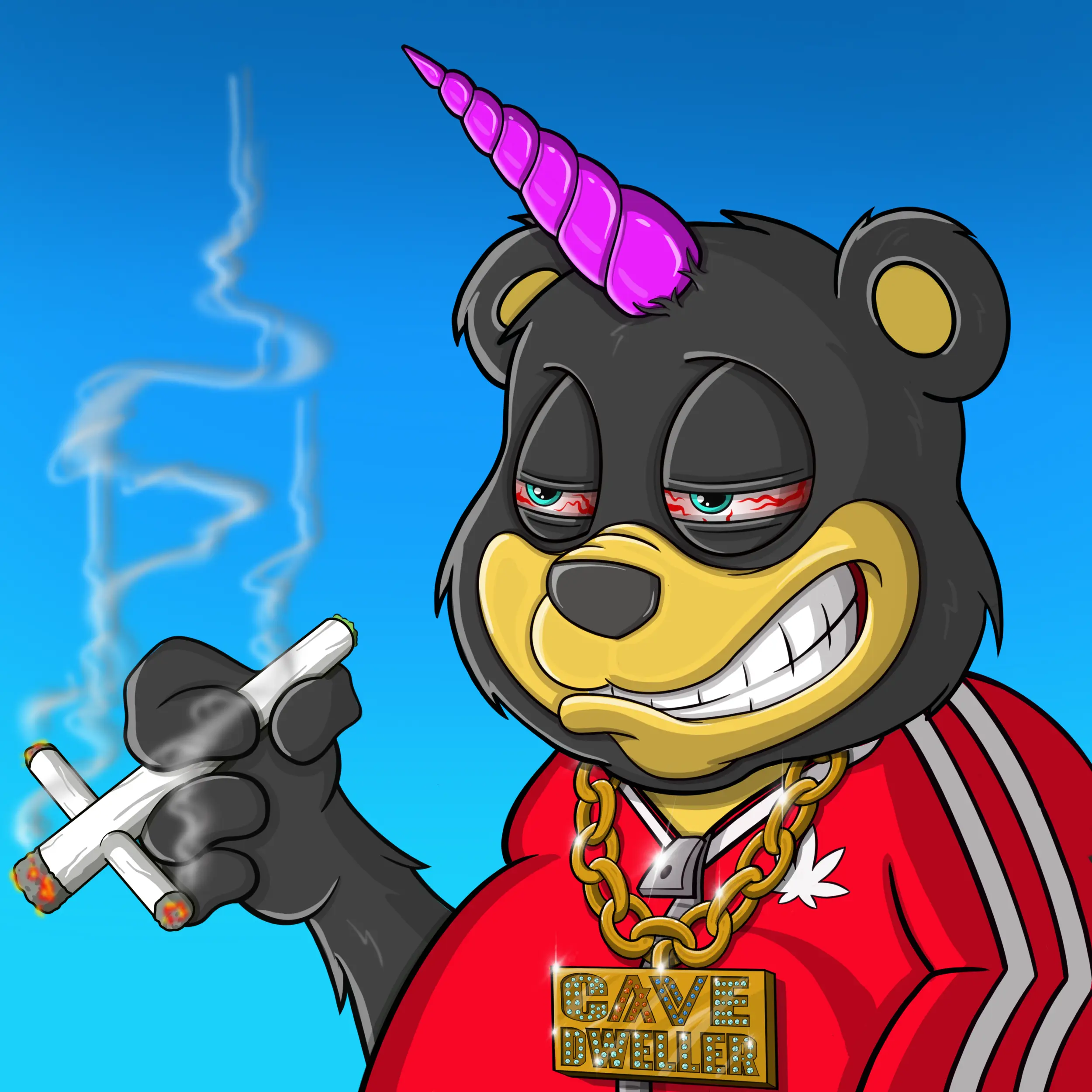 Burnin Bears #1693 NFT on Algorand