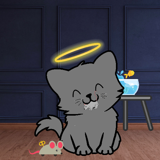 Happy Hoomens Cat#0496 NFT on Algorand