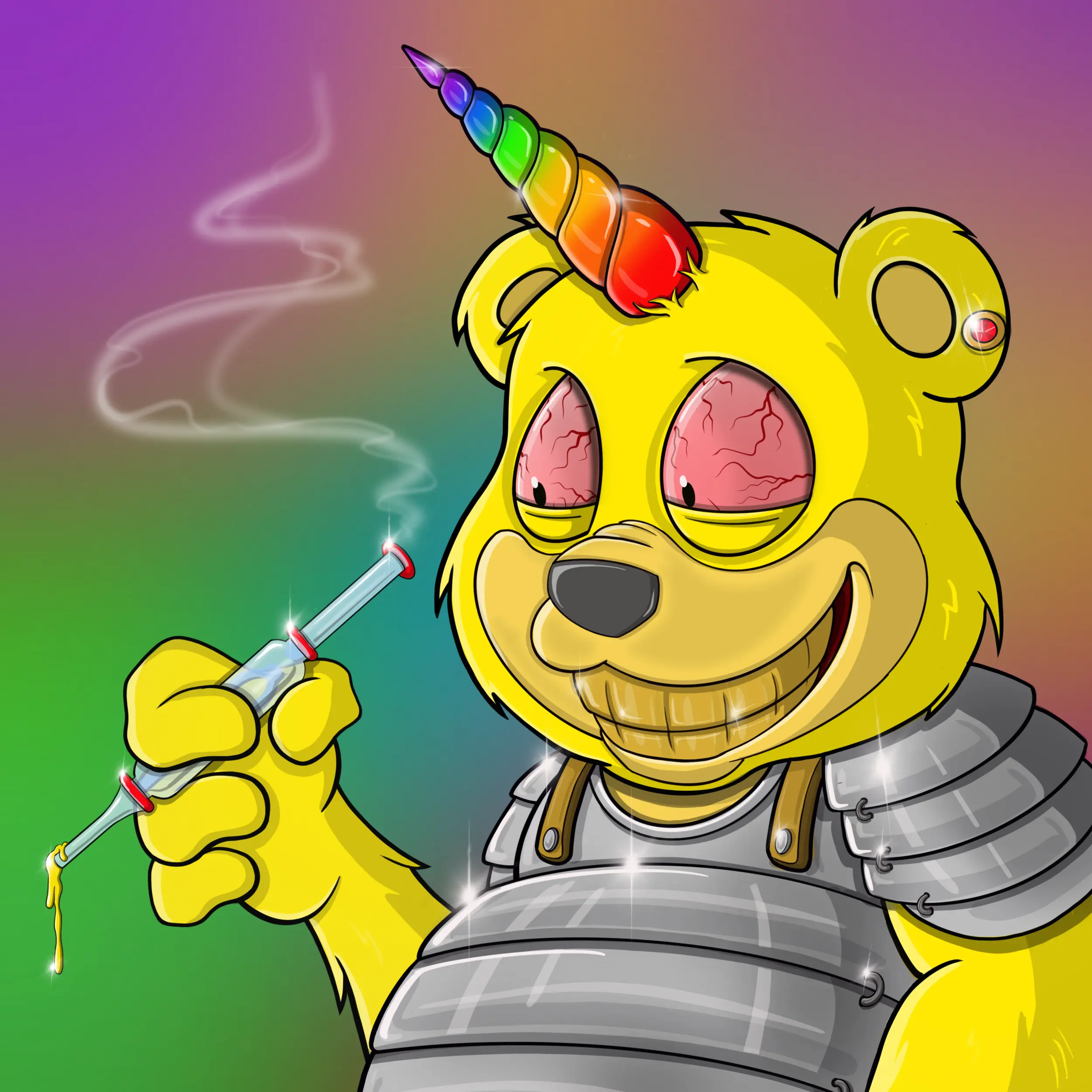 Burnin Bears #1623 NFT on Algorand