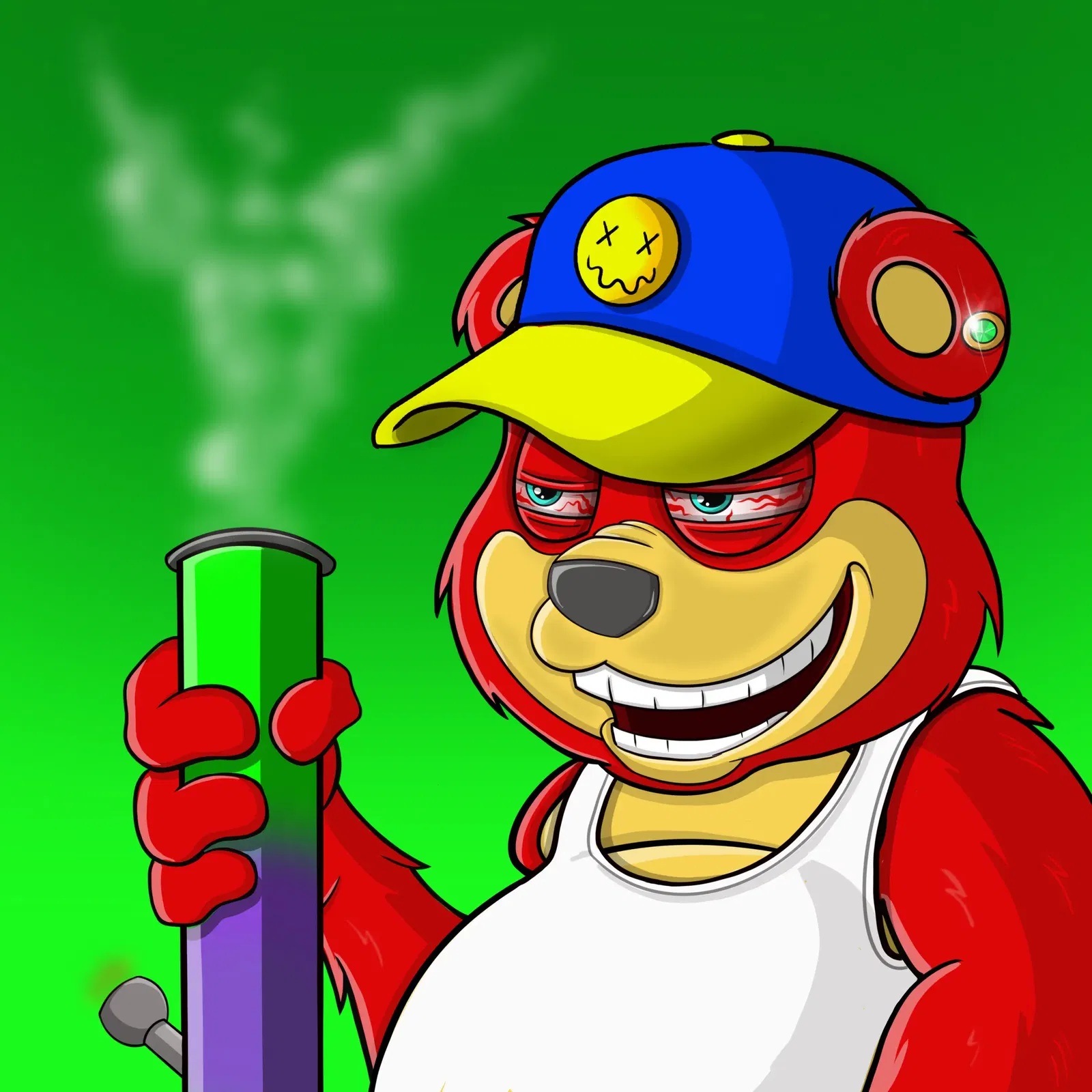 Burnin Bears #1107 NFT on Algorand