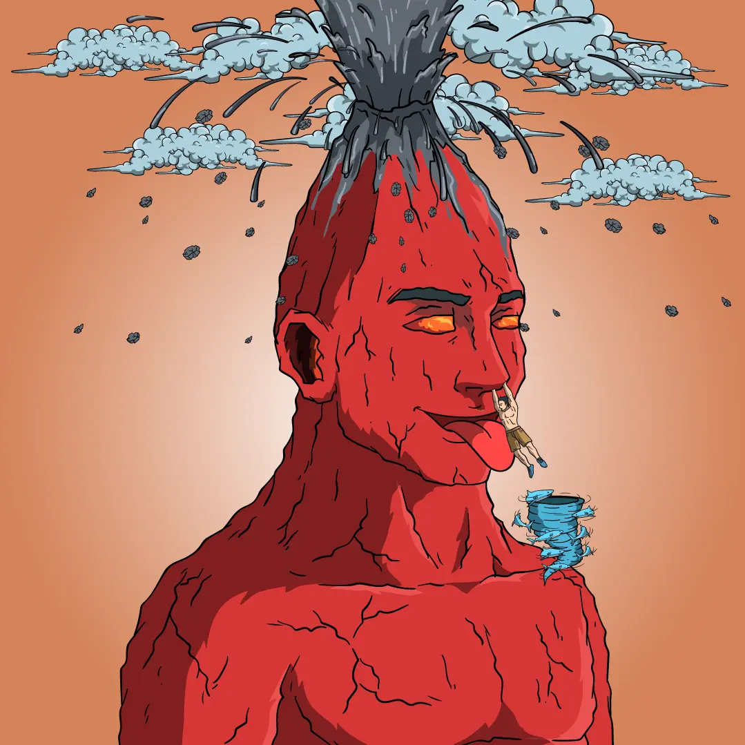 Volcano Boyz #455 NFT on Algorand