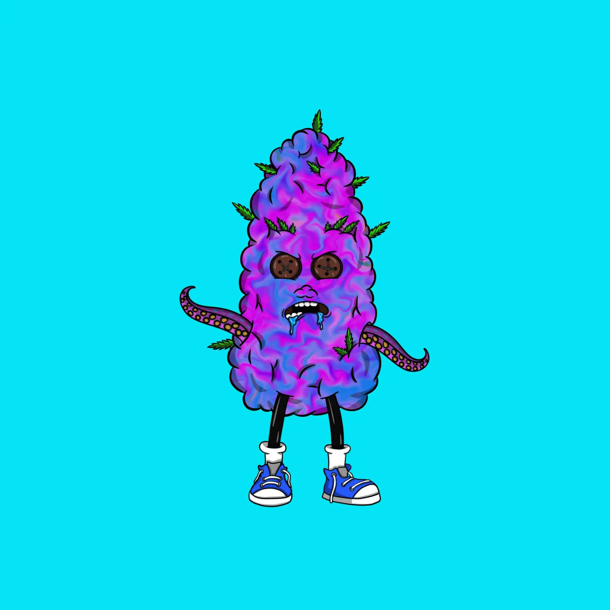 Blazing Budz #407 NFT on Algorand