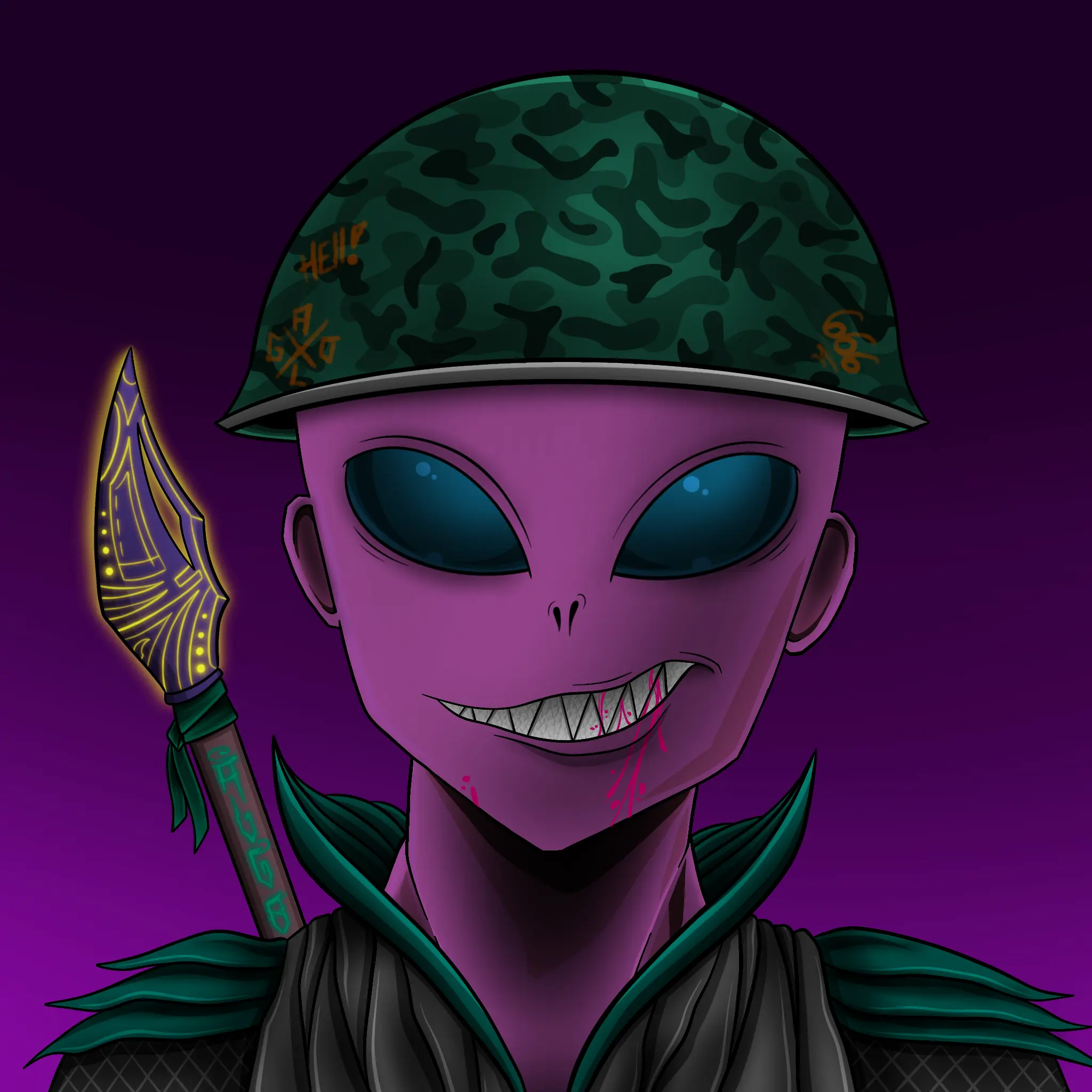 Octalien #459 NFT on Algorand