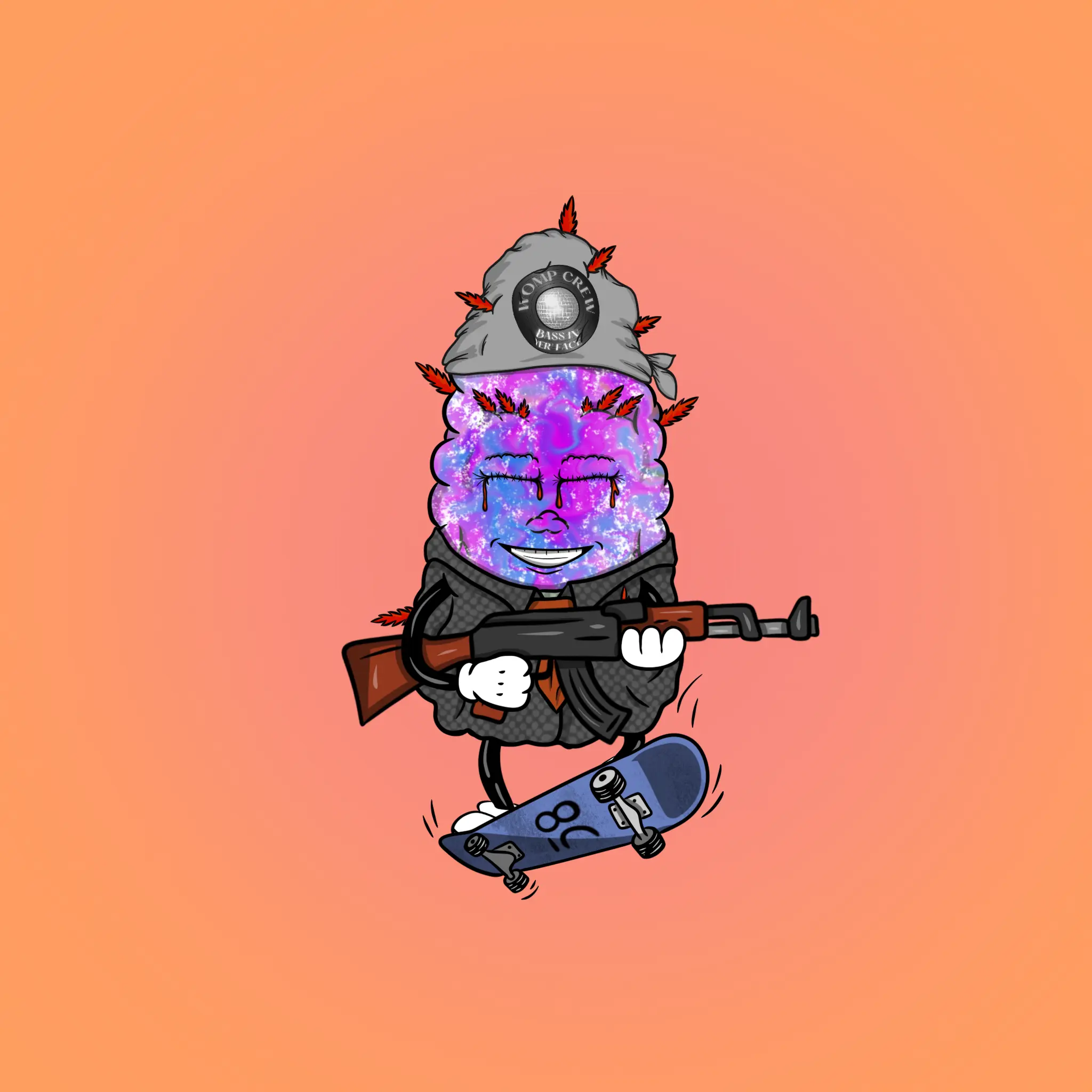 Blazing Budz #109 NFT on Algorand