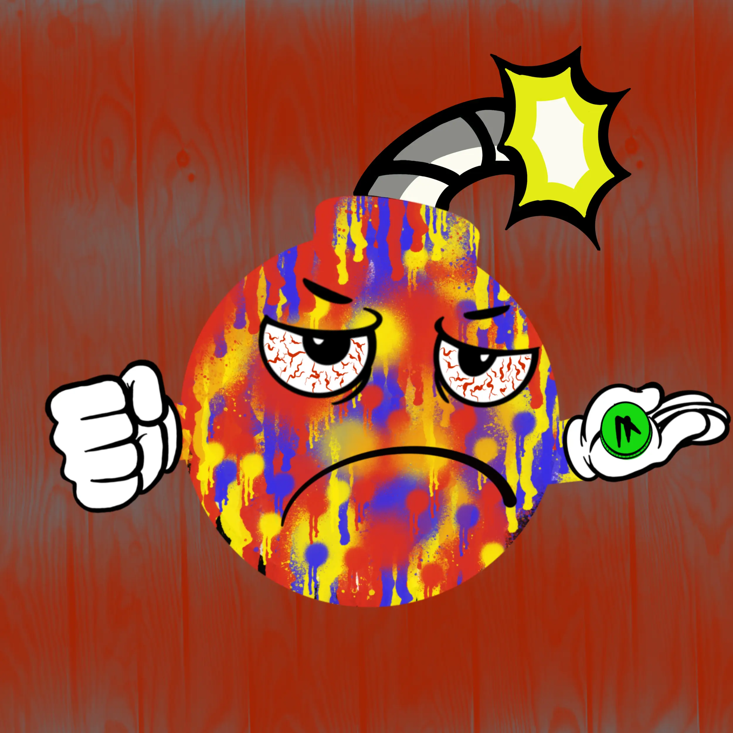 Crypto Bomber Krew #588 NFT on Algorand