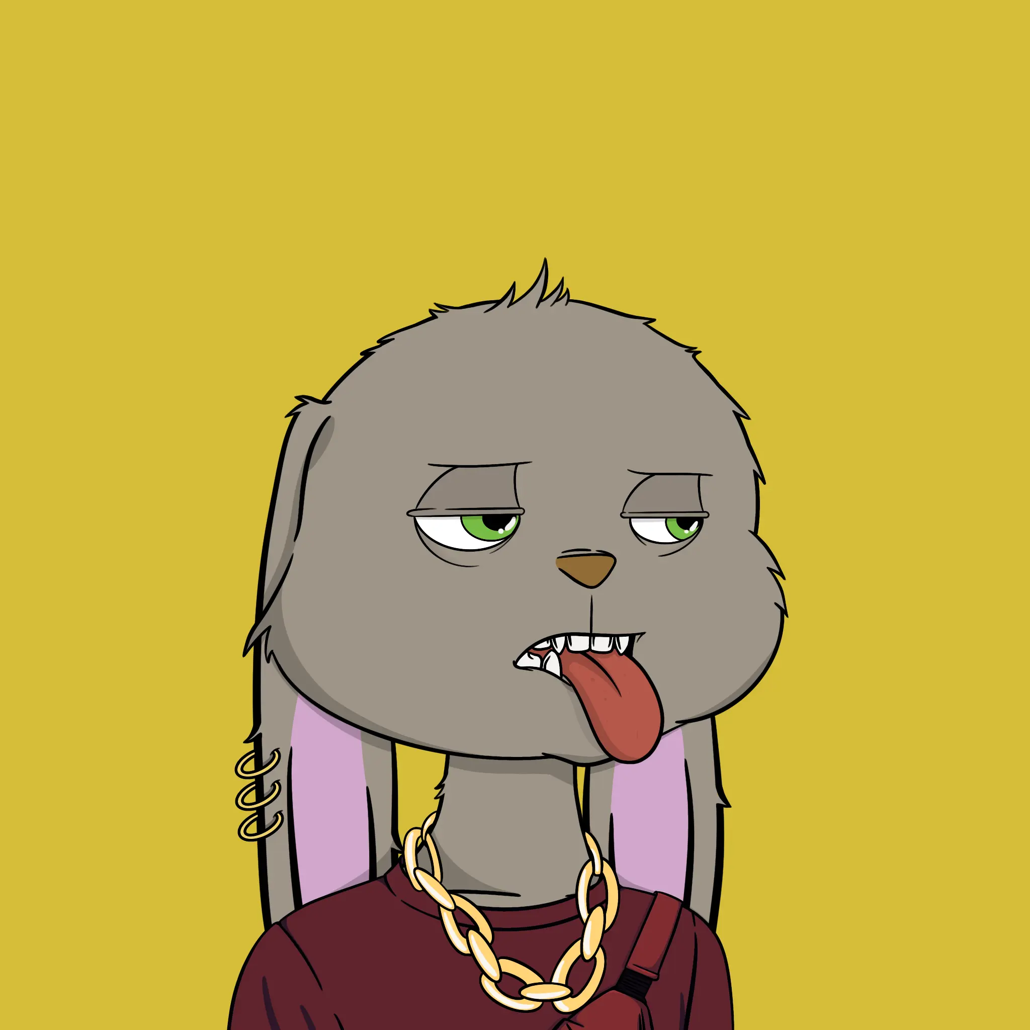 Bad Bunny Society #3055 NFT on Algorand