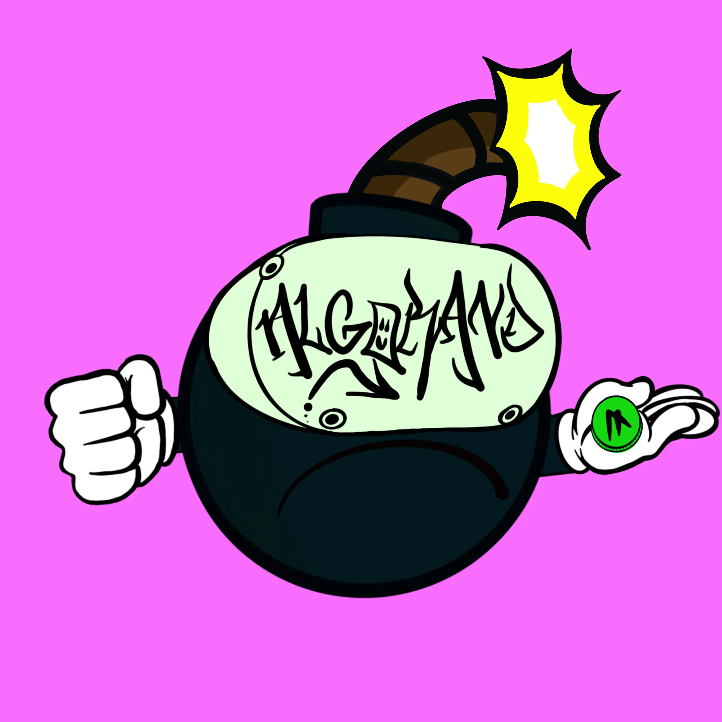 Crypto Bomber Krew #2132 NFT on Algorand
