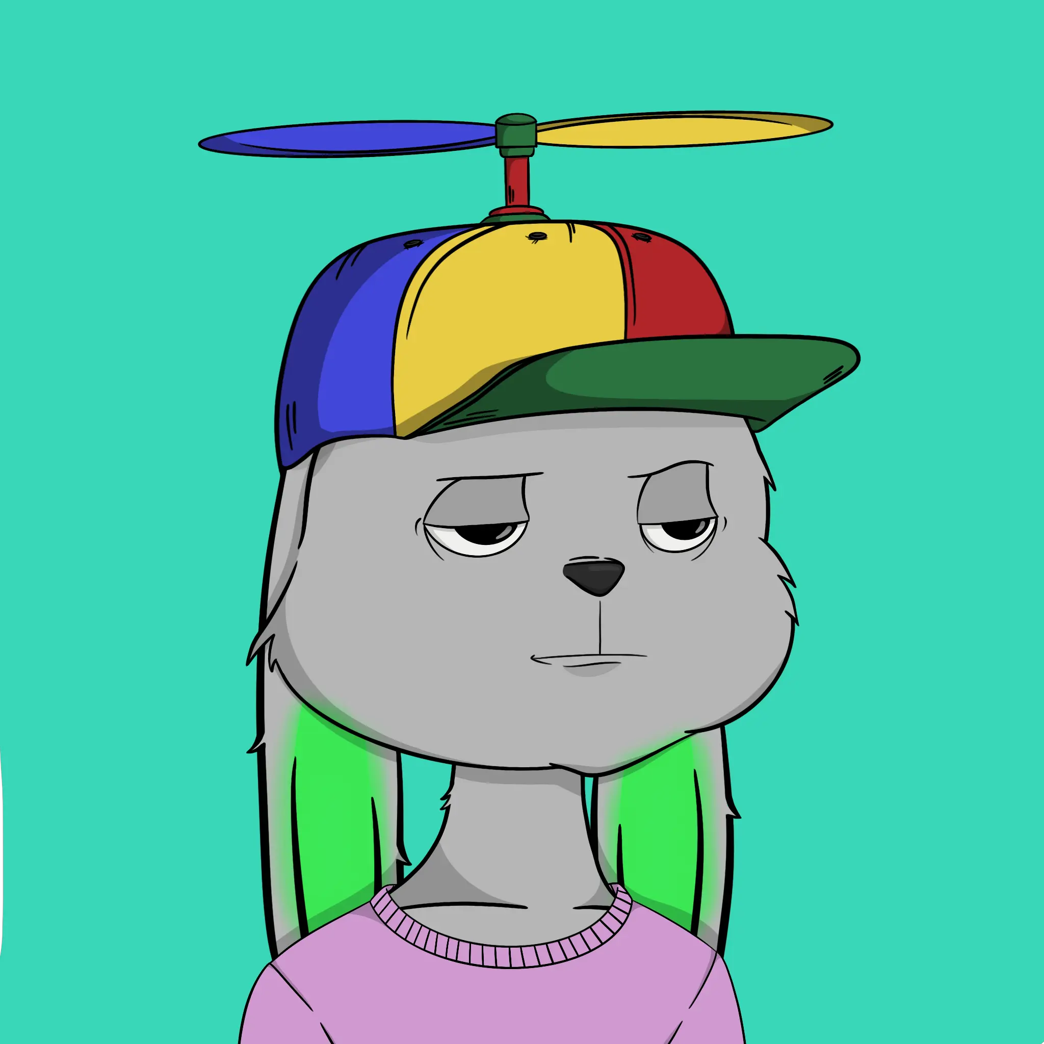 Bad Bunny Society #2975 NFT on Algorand