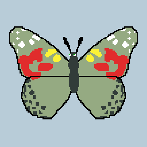 1001 Butterflies #324 NFT on Algorand