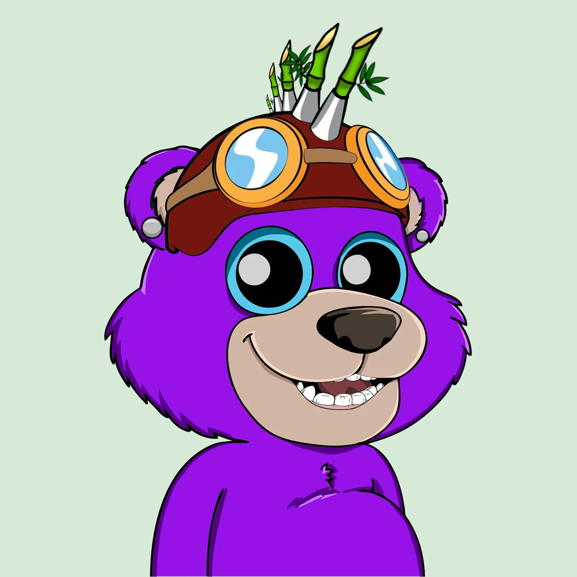 Gluttonous Bears #356 NFT on Algorand