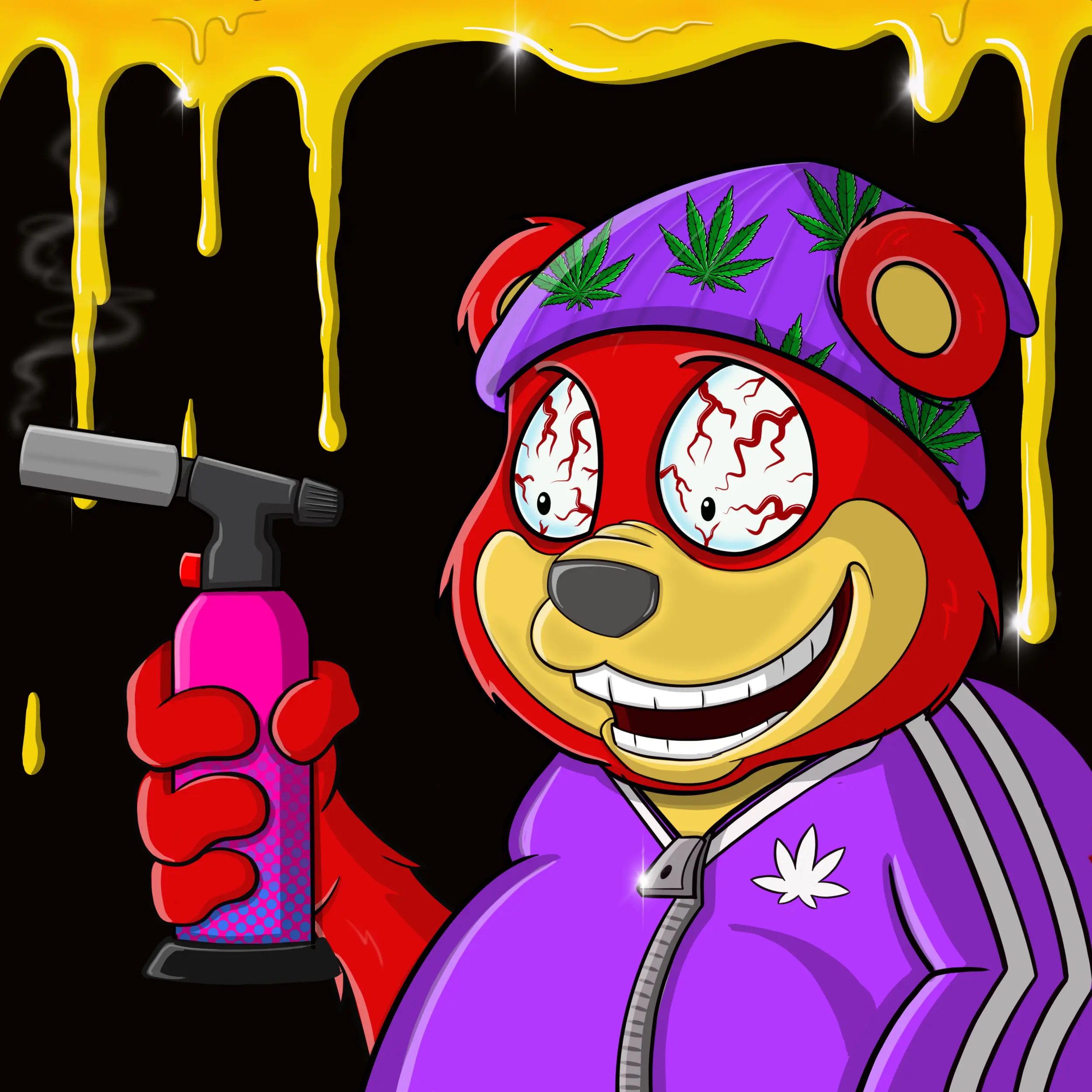 Burnin Bears #498 NFT on Algorand