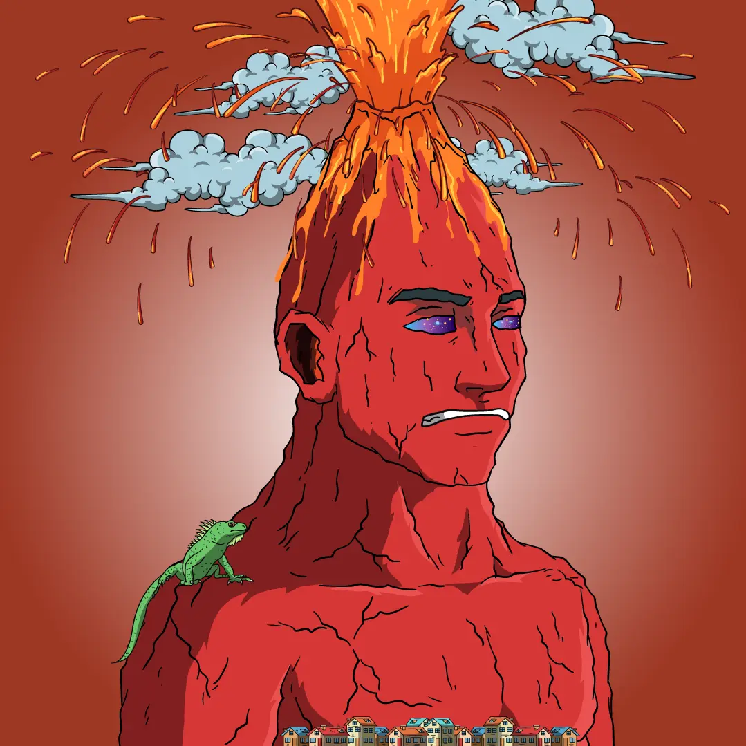 Volcano Boyz #491 NFT on Algorand