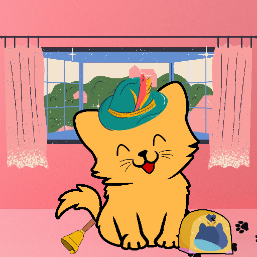 Happy Hoomens Cat#0637 NFT on Algorand