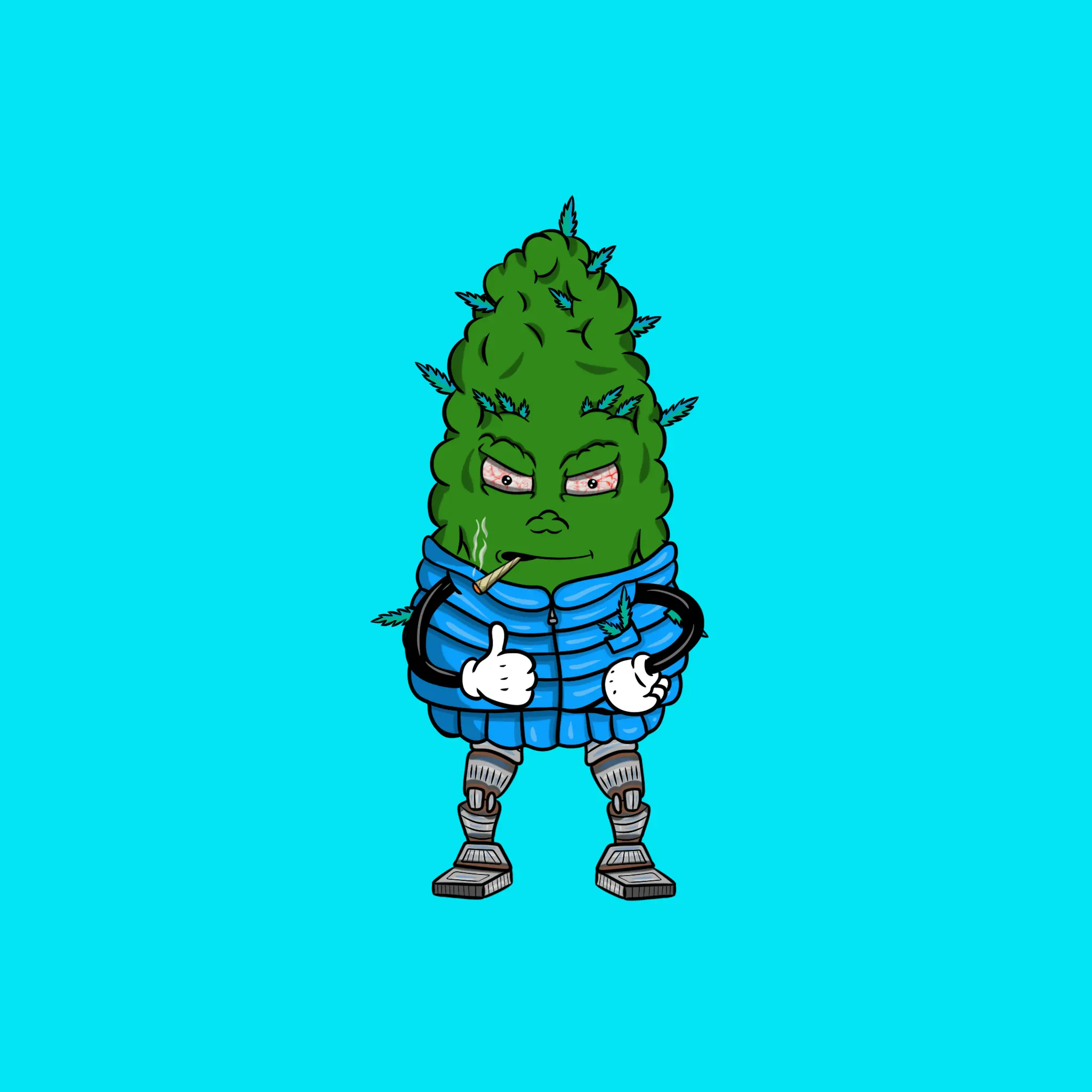 Blazing Budz #641 NFT on Algorand