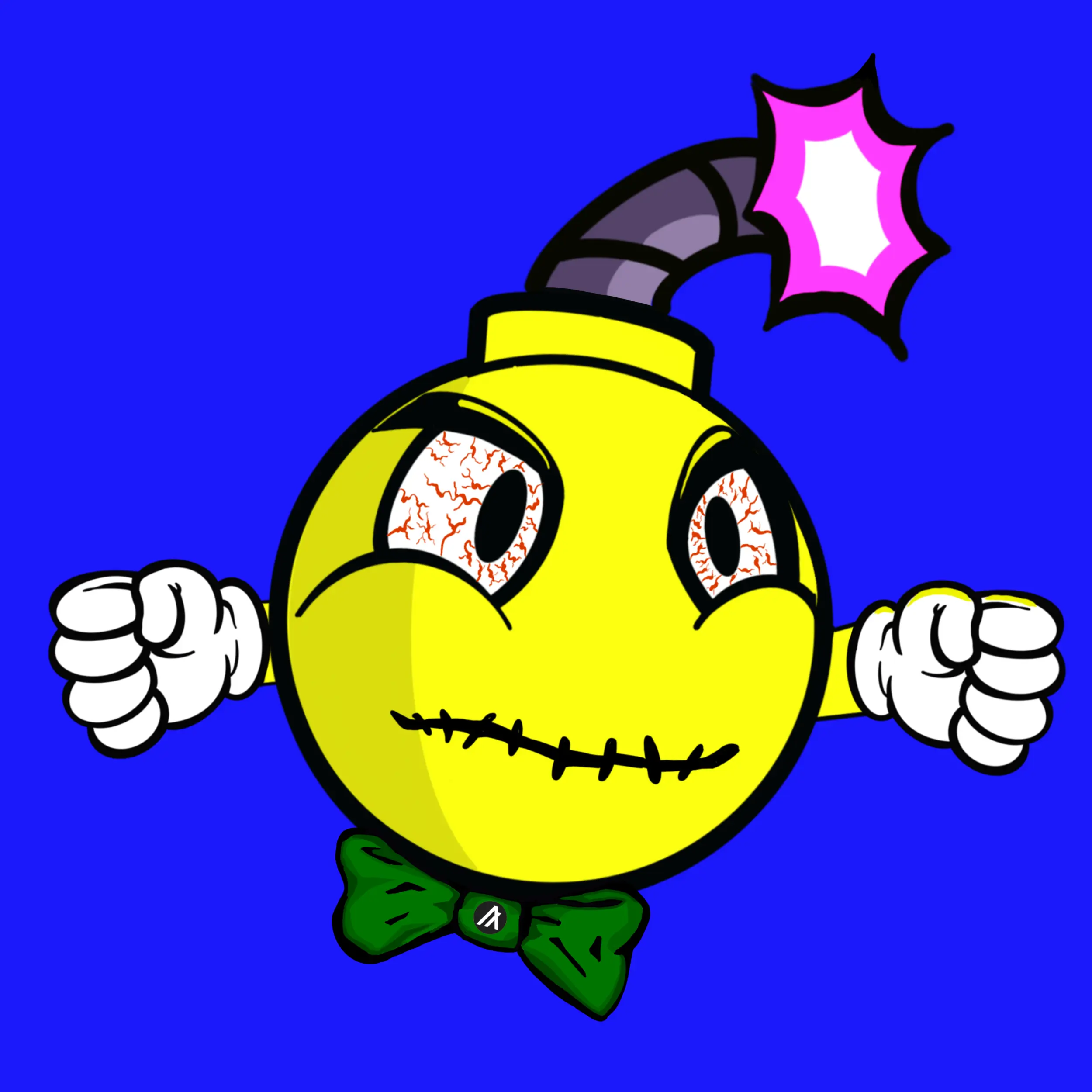 Crypto Bomber Krew #1676 NFT on Algorand