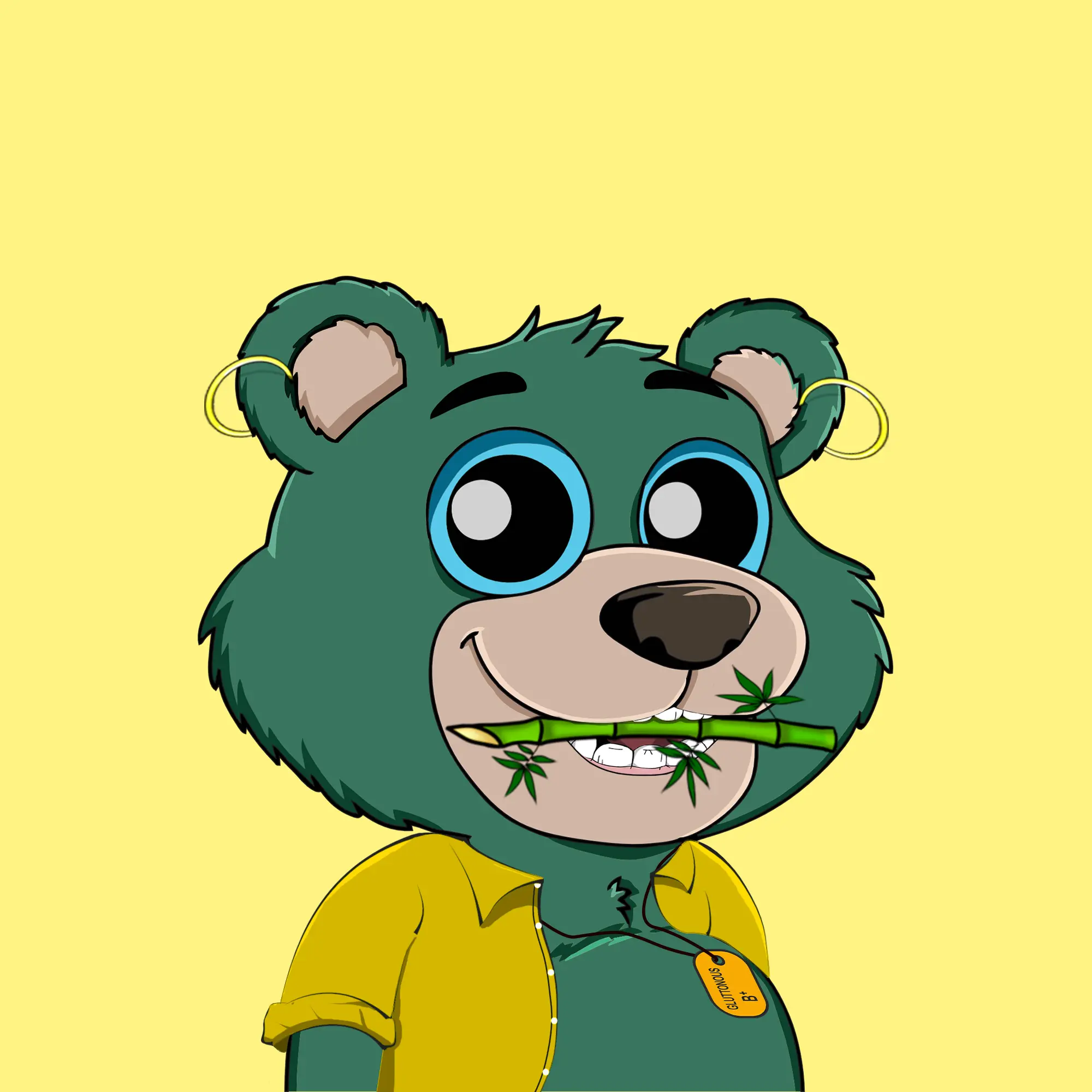 Gluttonous Bears #118 NFT on Algorand