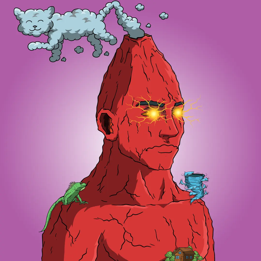 Volcano Boyz #1886 NFT on Algorand