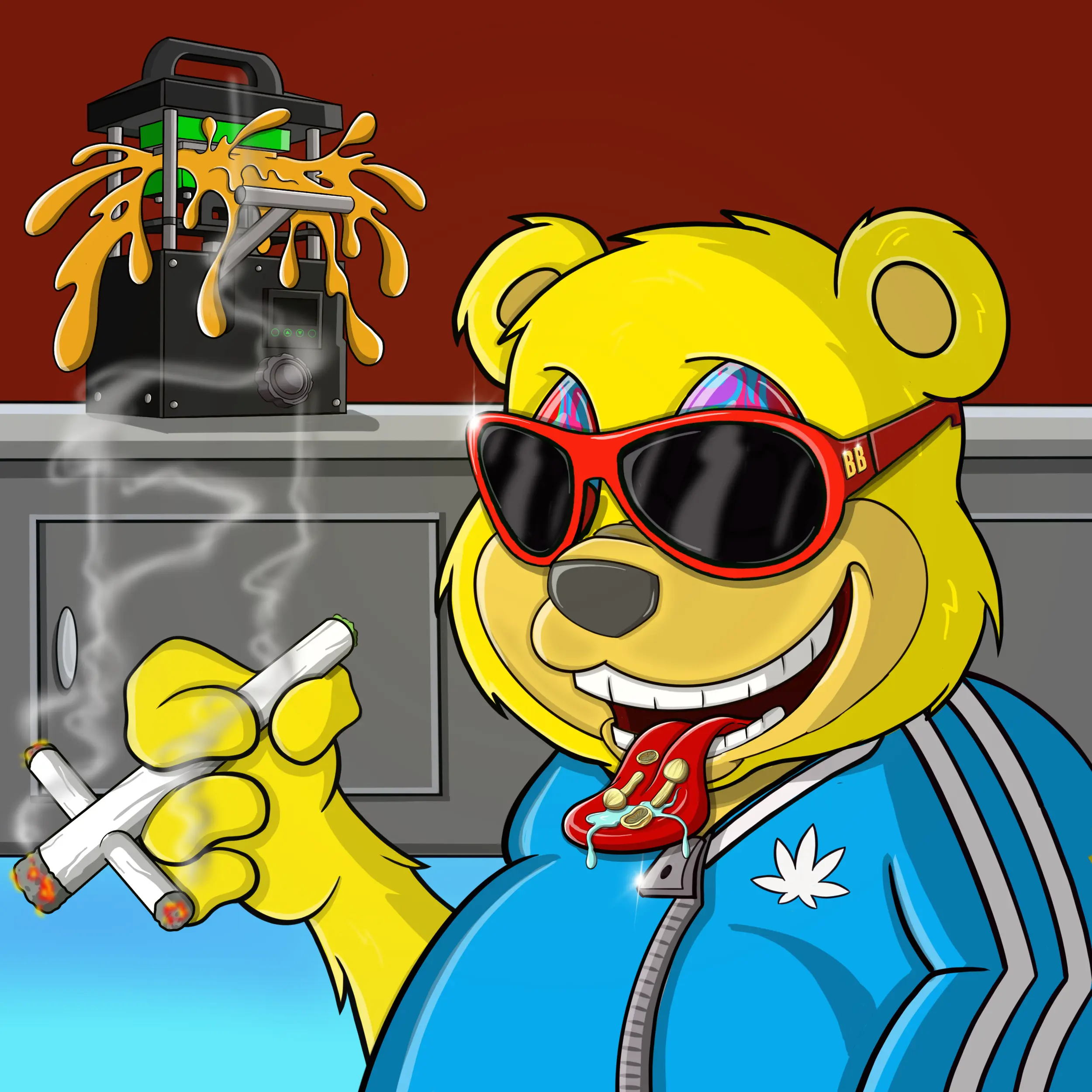 Burnin Bears #585 NFT on Algorand