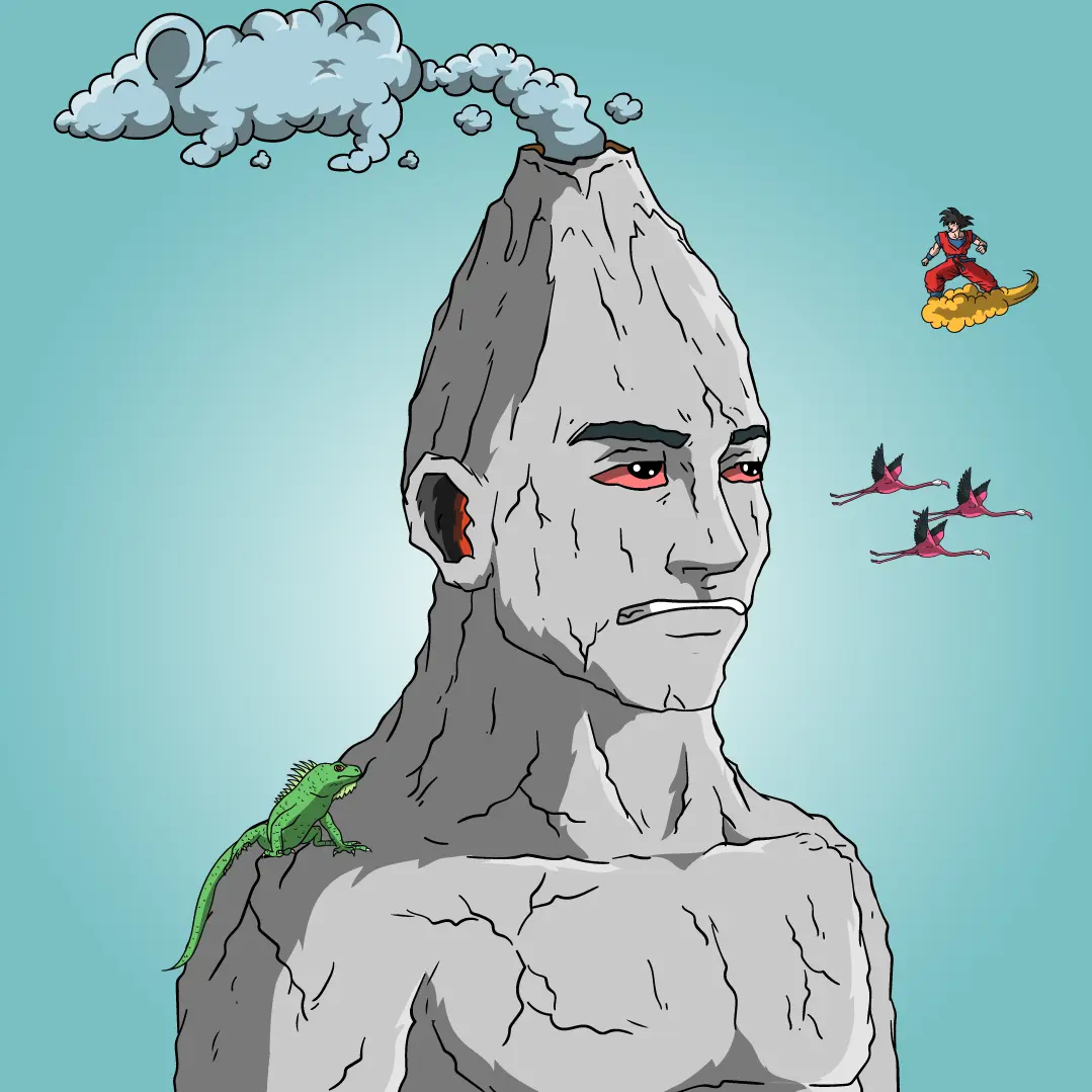 Volcano Boyz #1154 NFT on Algorand