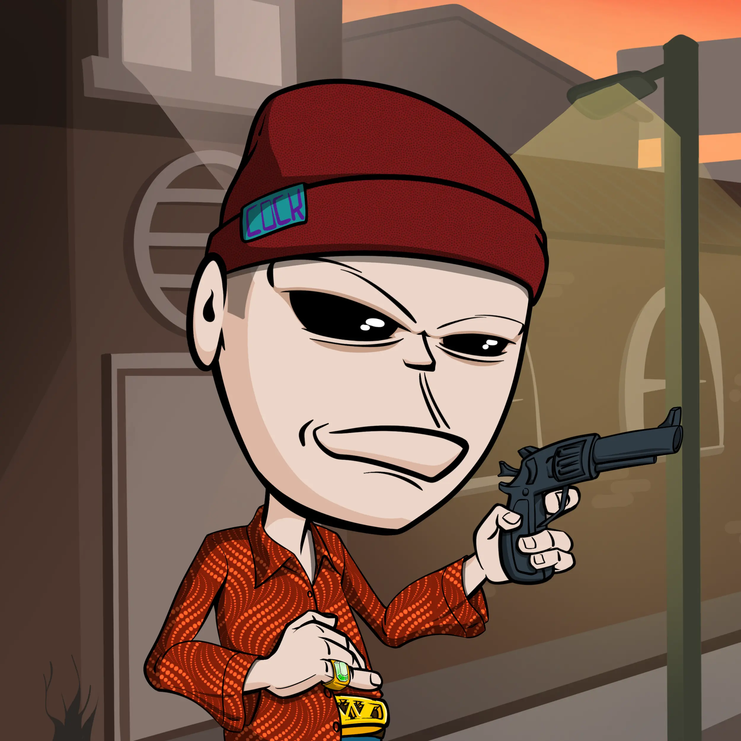 CoolCockGangs #762 NFT on Algorand