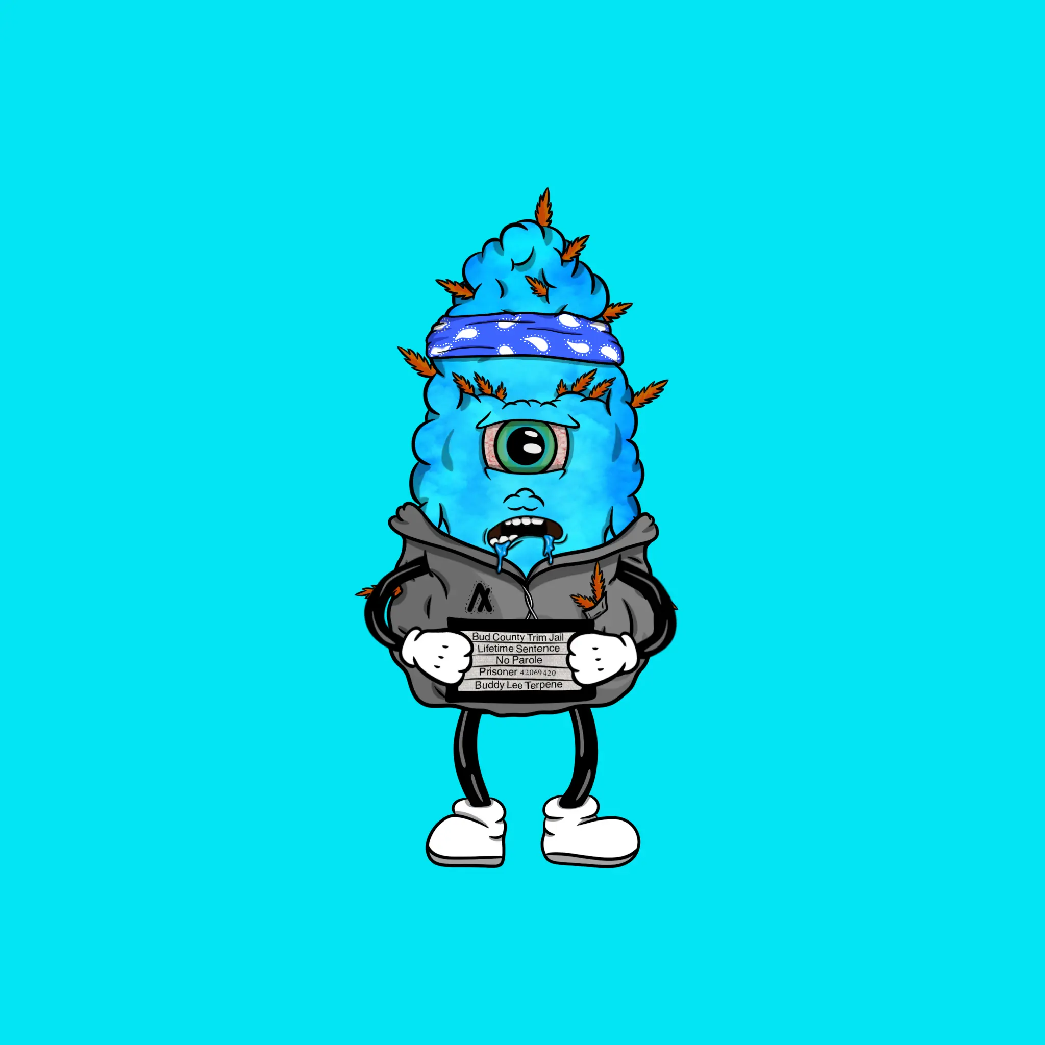 Blazing Budz #933 NFT on Algorand